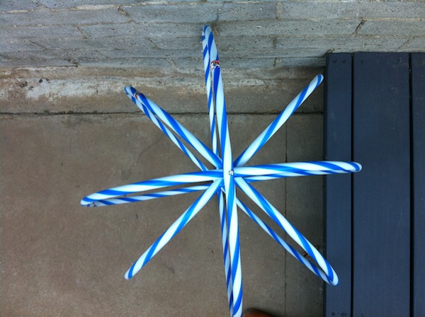 hula hoop light fixture