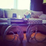 Such a great coffee table base. By @highstyling