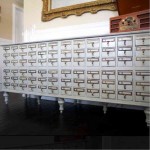 antique library furniture
