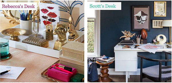 styled desk