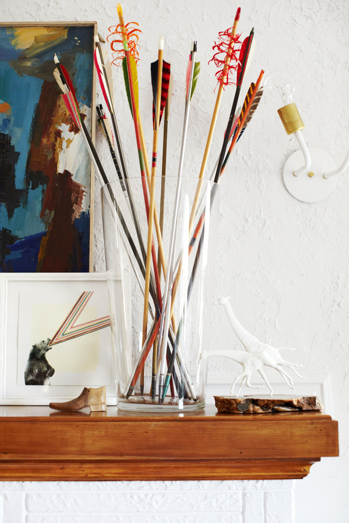 vintage neon arrows