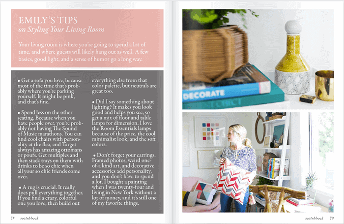 Target Style Magazine Target + Vintage in Matchbook Magazine - Emily Henderson