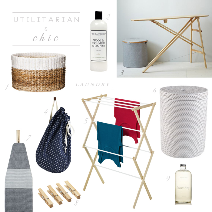 Utilitarian & Chic Laundry