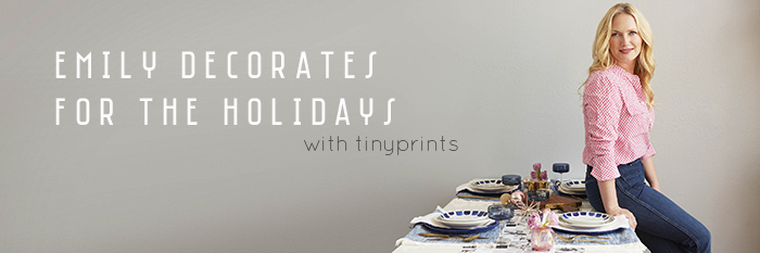Emily Decorates with Tiny Prints