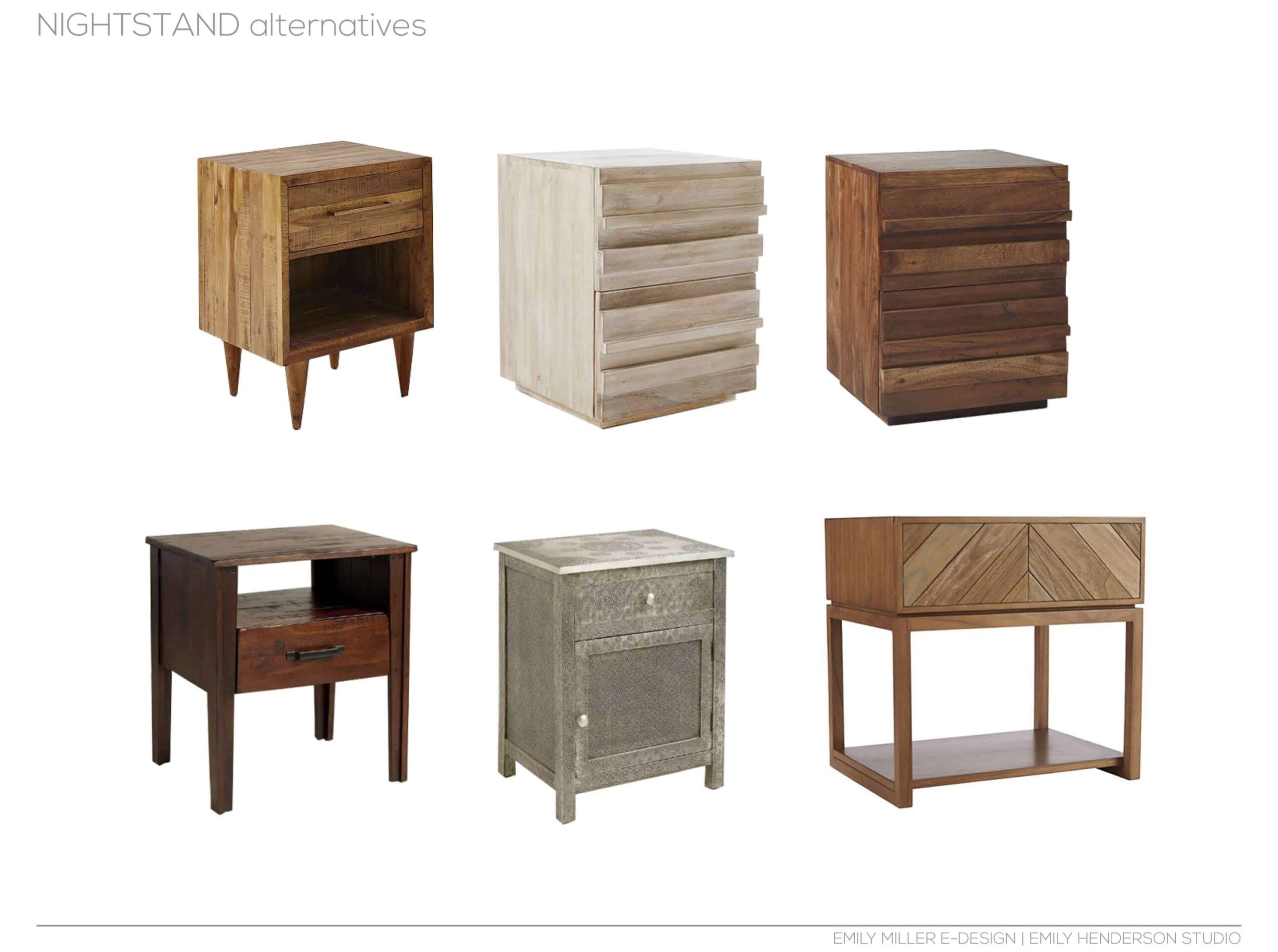 bedroom nightstands Emily Henderson