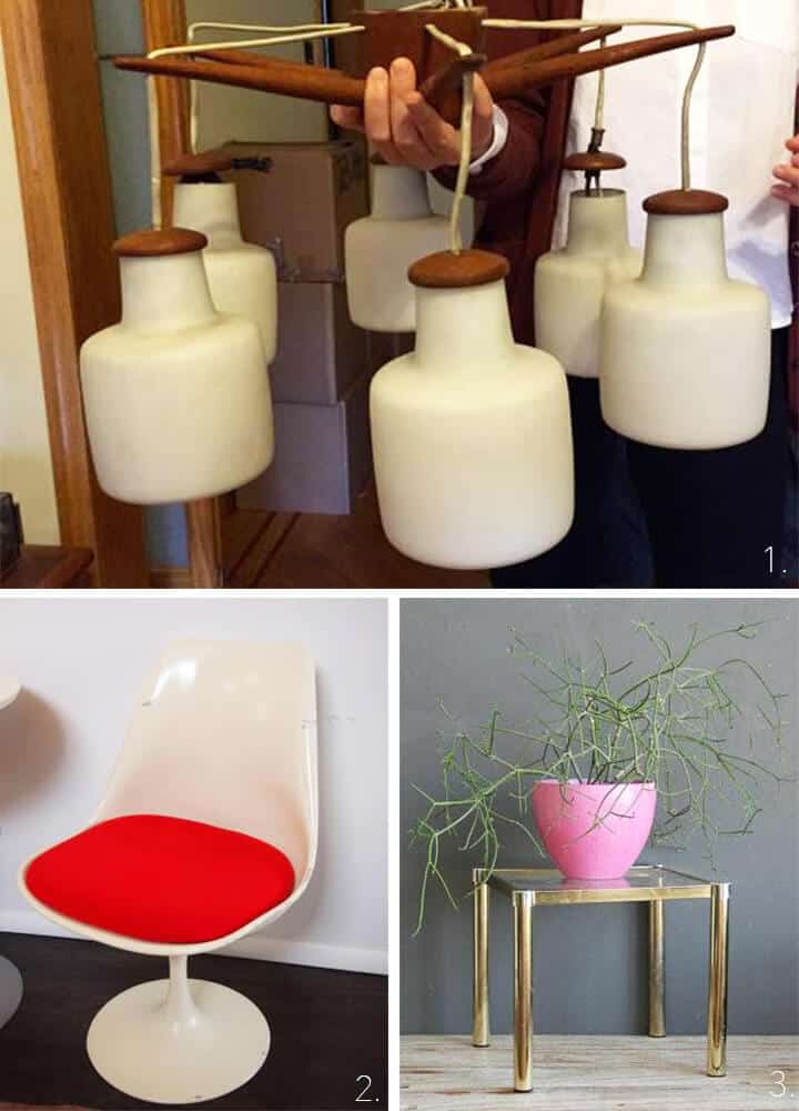 Trolling Brooklyn Tulip Chair Brass Table