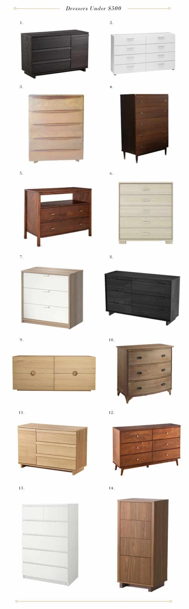 My 38 Favorite Dressers In The World (And Where To Buy Them) Emily