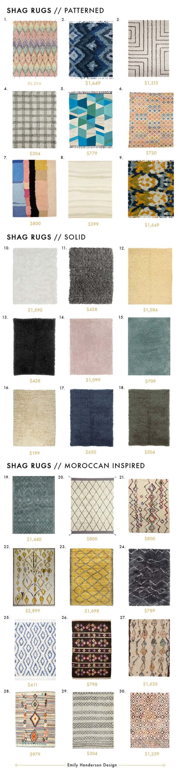 Awesome Shag Rugs Style by Emily Henderson_FULL Emily Henderson