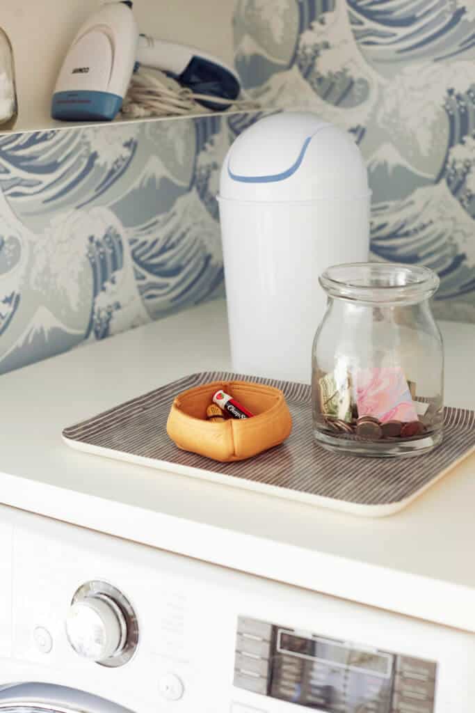 Laundry Closet Makeover + Shop Laundry Utility & Decor - Emily Henderson