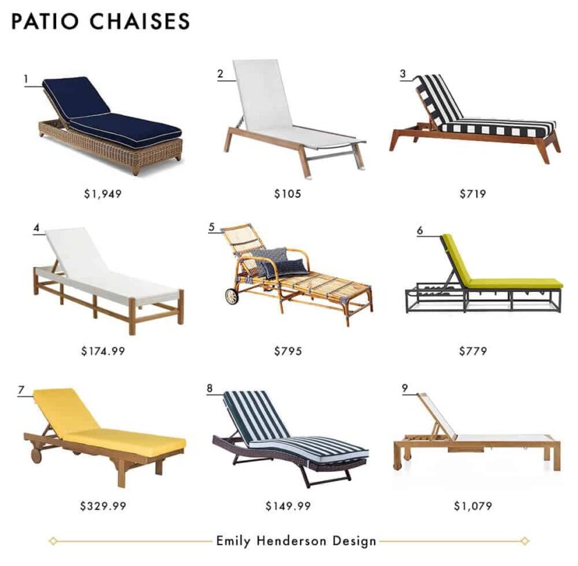My Ultimate Patio Furniture Roundup Emily Henderson