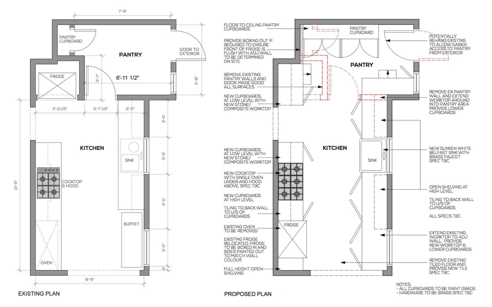 Modern Deco Kitchen Intro - Emily Henderson