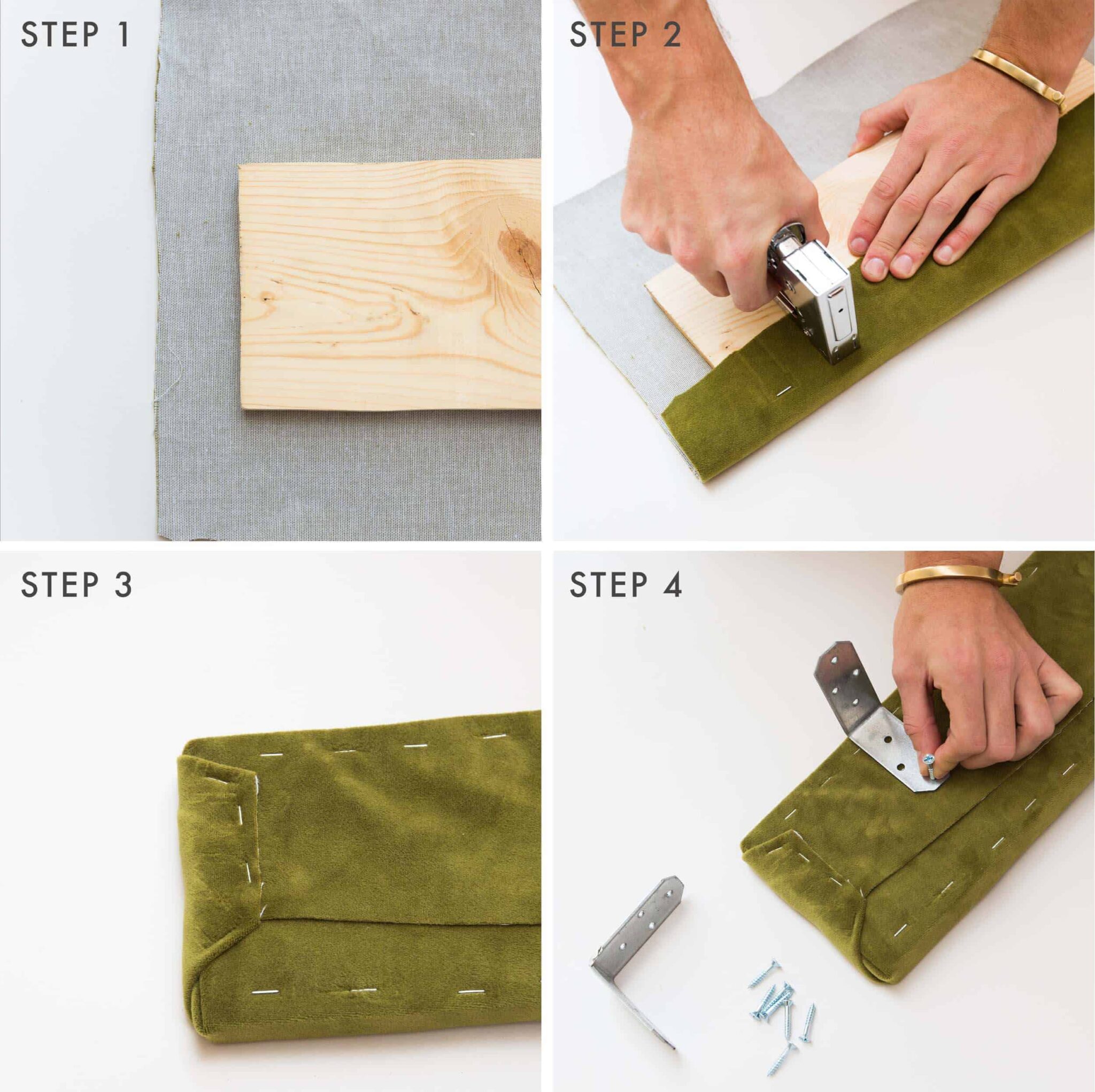 Brady's DIY Channel Tufted Headboard Emily Henderson