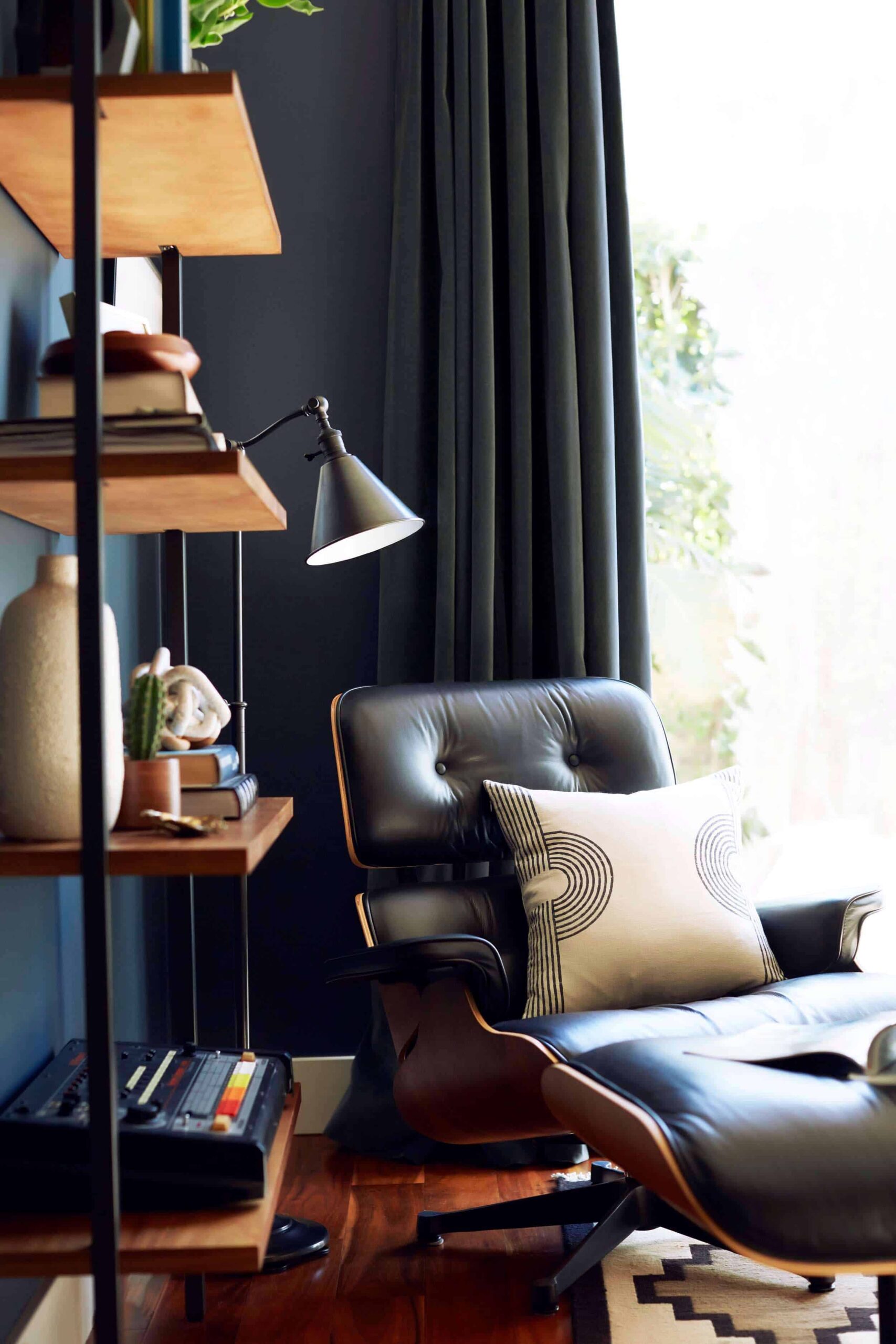 Emily Henderson_Home Office_Dark_Modern_Masculine_9 Emily Henderson