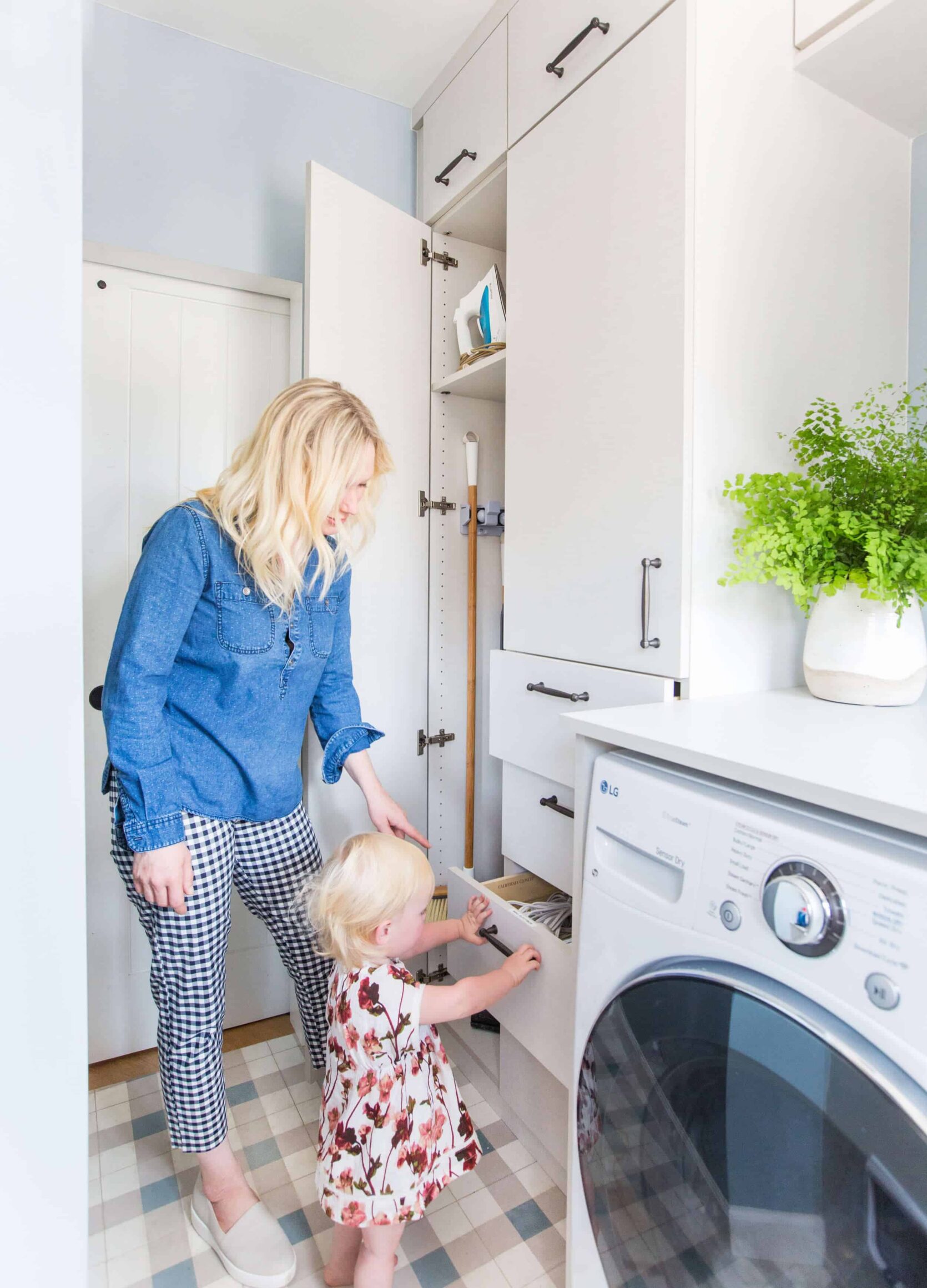 How Our New Laundry Room Came Together - Emily Henderson