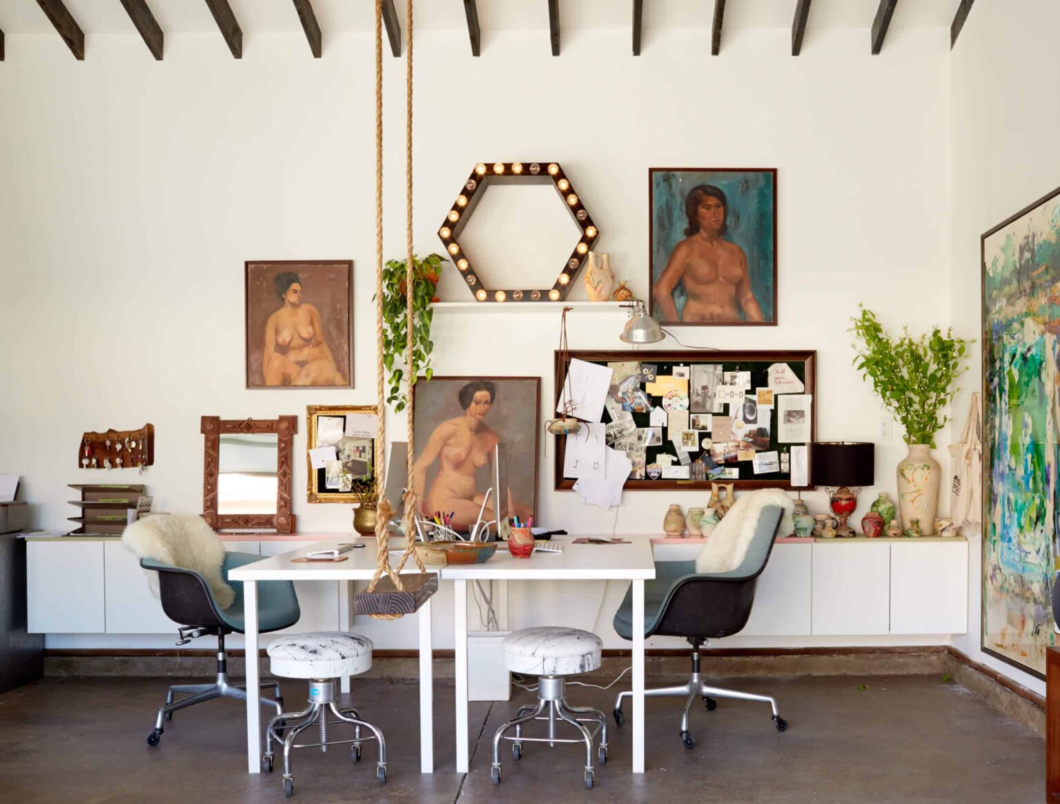 Power Couples Desks and Office Chairs Emily Henderson