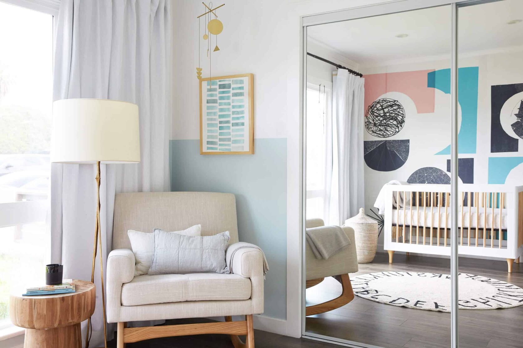 A Fast & Fun Nursery Makeover with Orlando + Get The Look - Emily Henderson