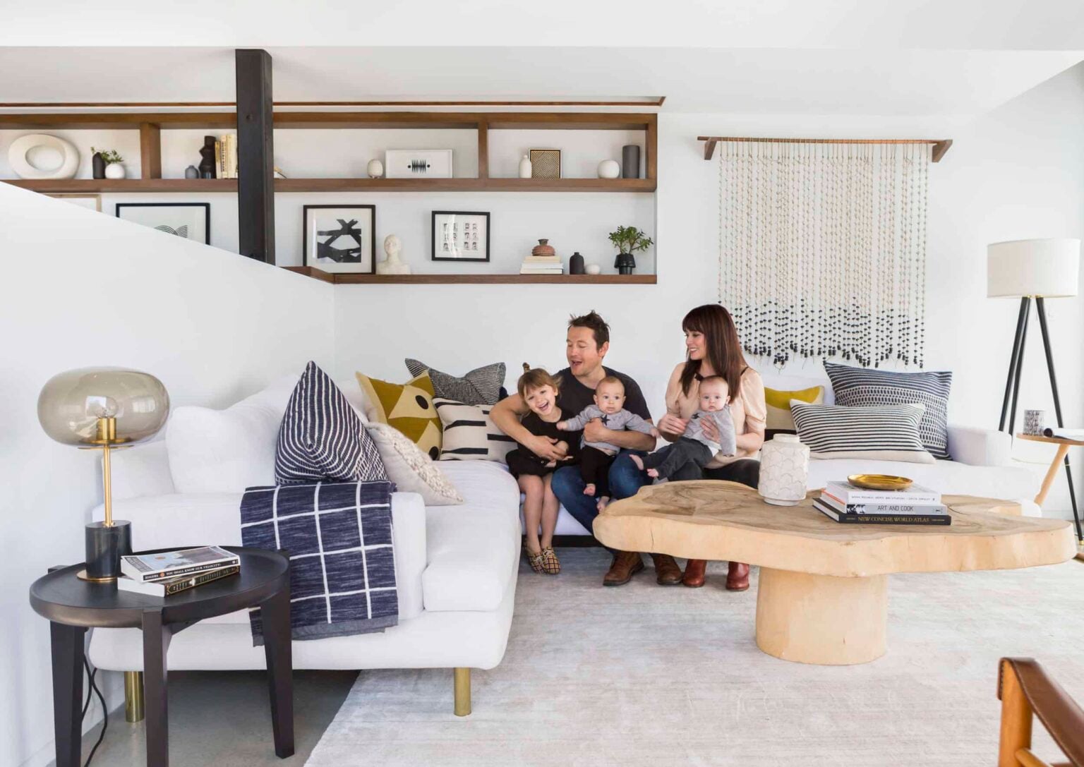 A Modern and Organic Living Room Makeover + Get The Look - Emily Henderson