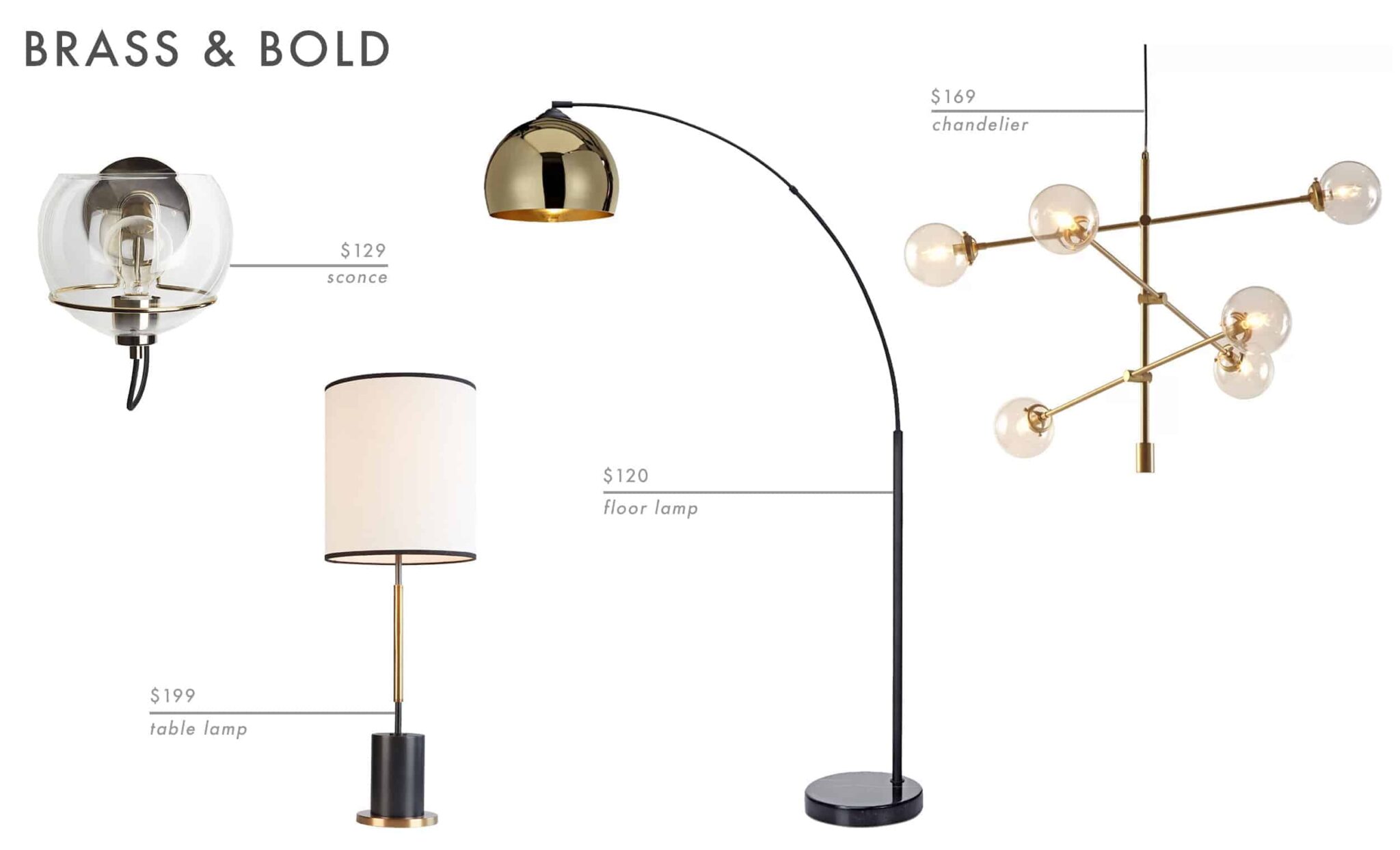 19 Lighting Combos + The Rules of Lighting Emily Henderson