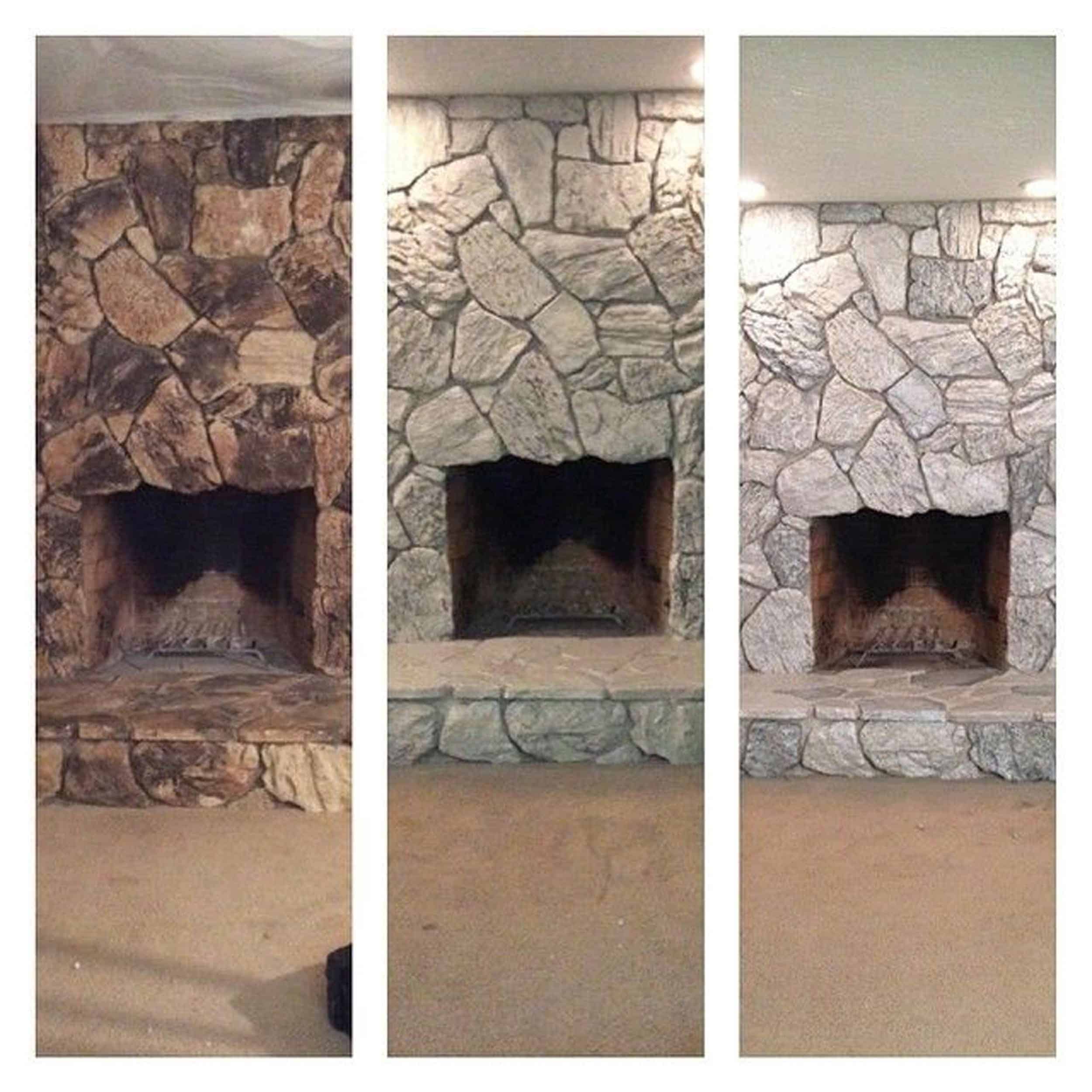 Emily Henderson Lake House Fixer Upper Mountain Home Decor Fireplace Ideas Rustic Refined Simple White Wood Stone 06