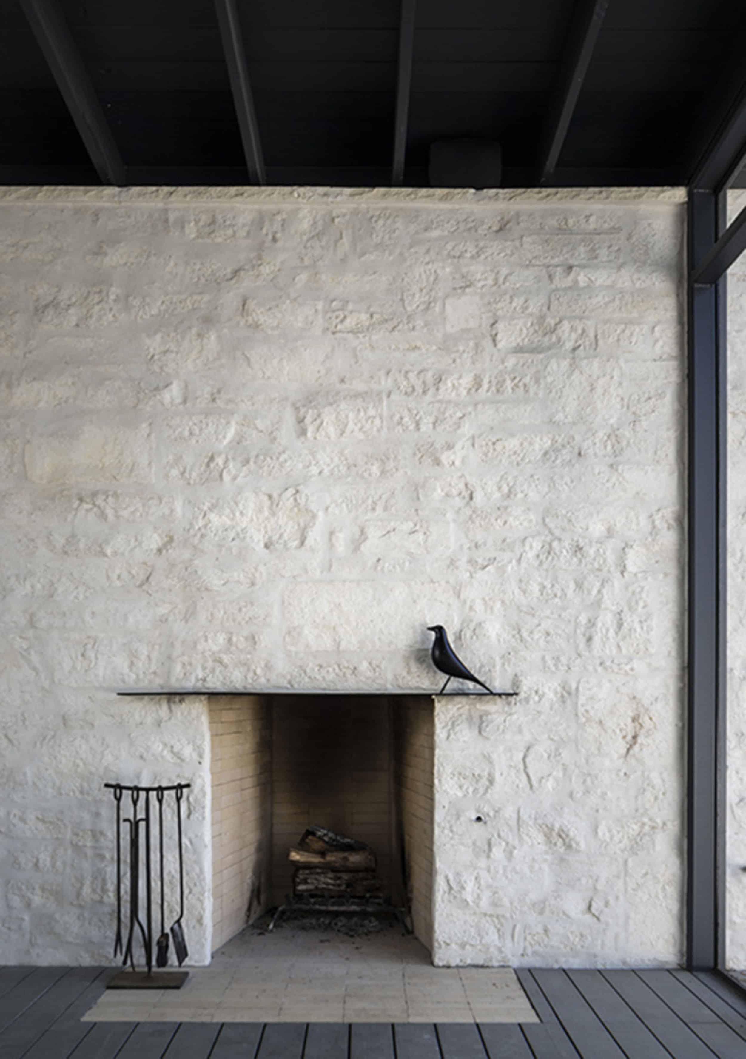 Emily Henderson Lake House Fixer Upper Mountain Home Decor Fireplace Ideas Rustic Refined Simple White Wood Stone 221