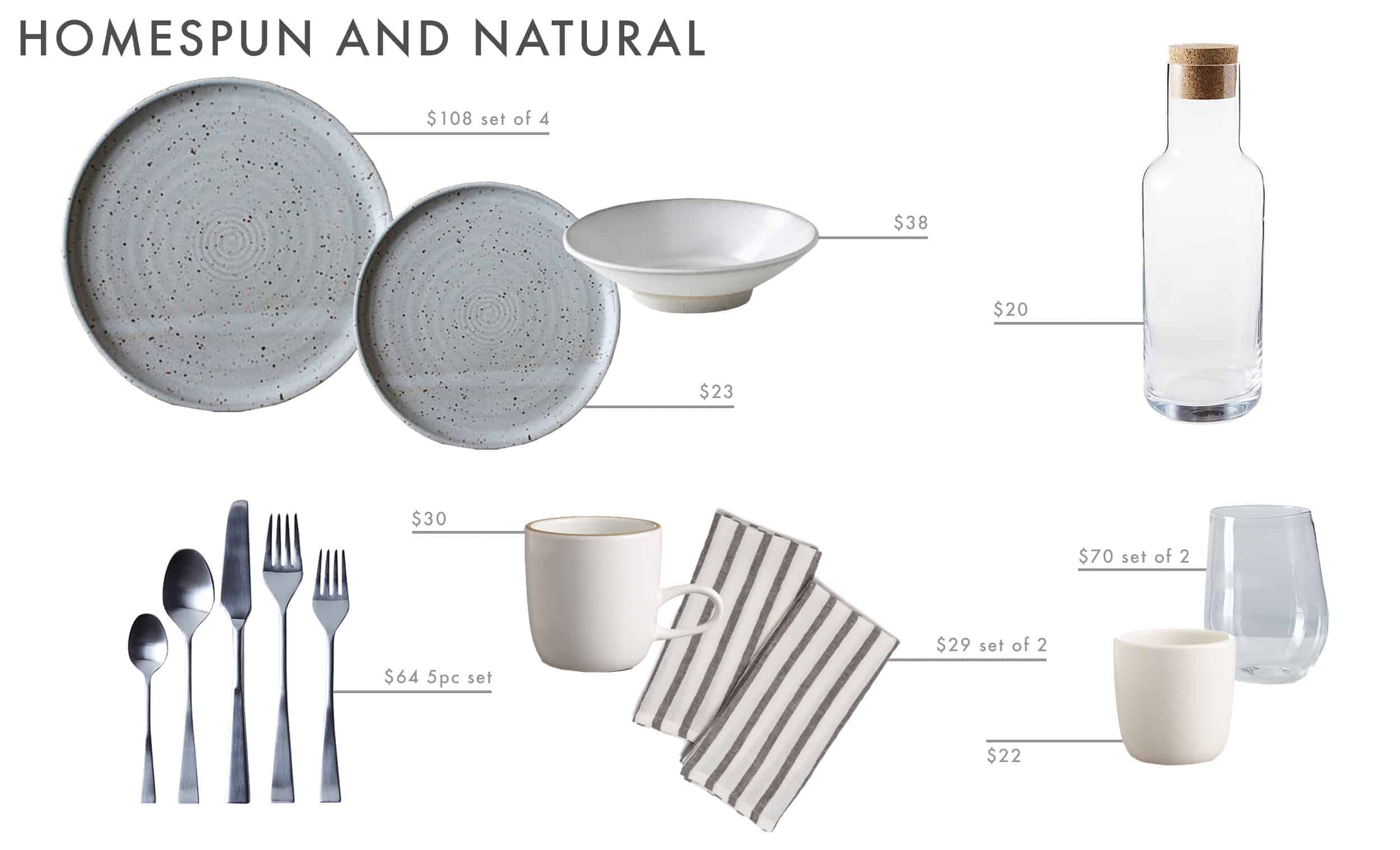 Emily Henderson Roundup Dinnerware Combos 8