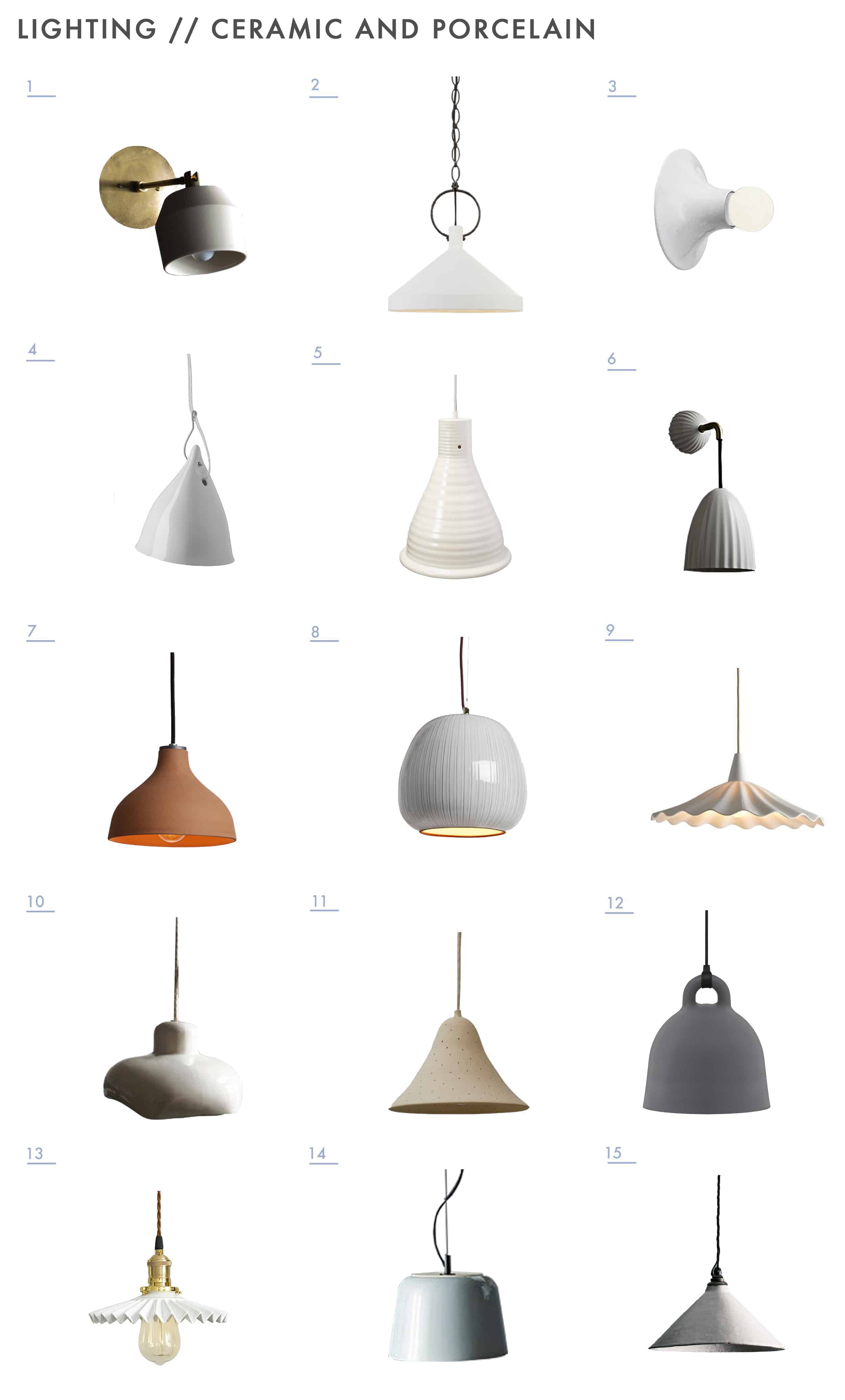 Emily Henderson Mountain Fixer Upper Lighting Options Deliate Soft Ceramic