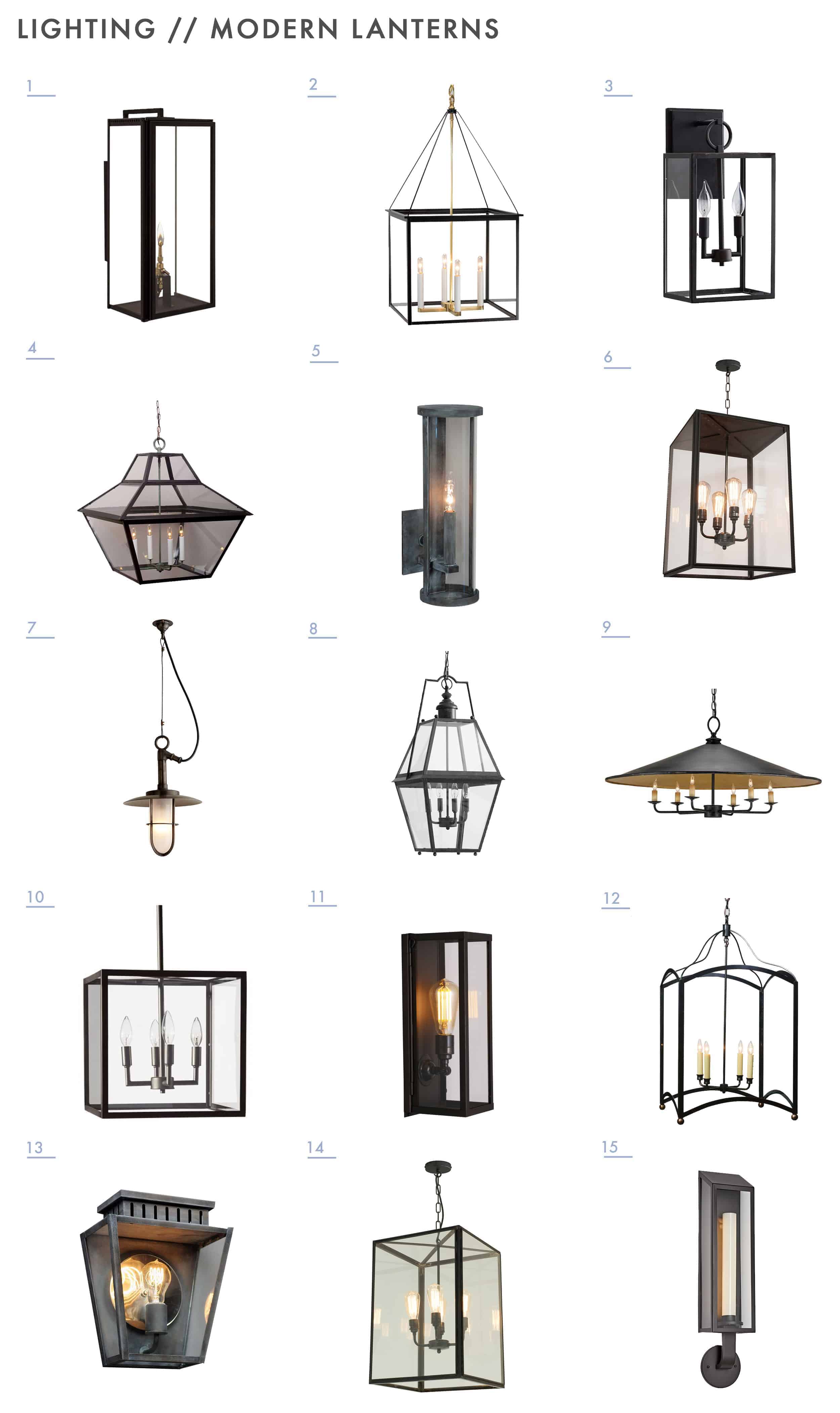 Emily Henderson Mountain Fixer Upper Lighting Options Traditional Modern Lanterns 1