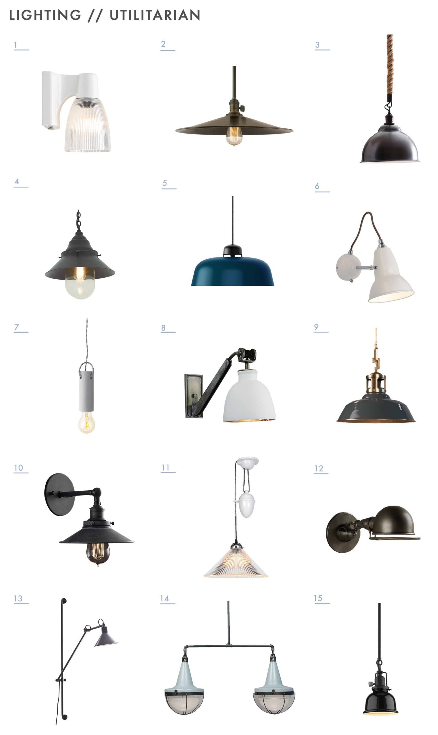 Emily Henderson Mountain Fixer Upper Lighting Options Utilitarian 1