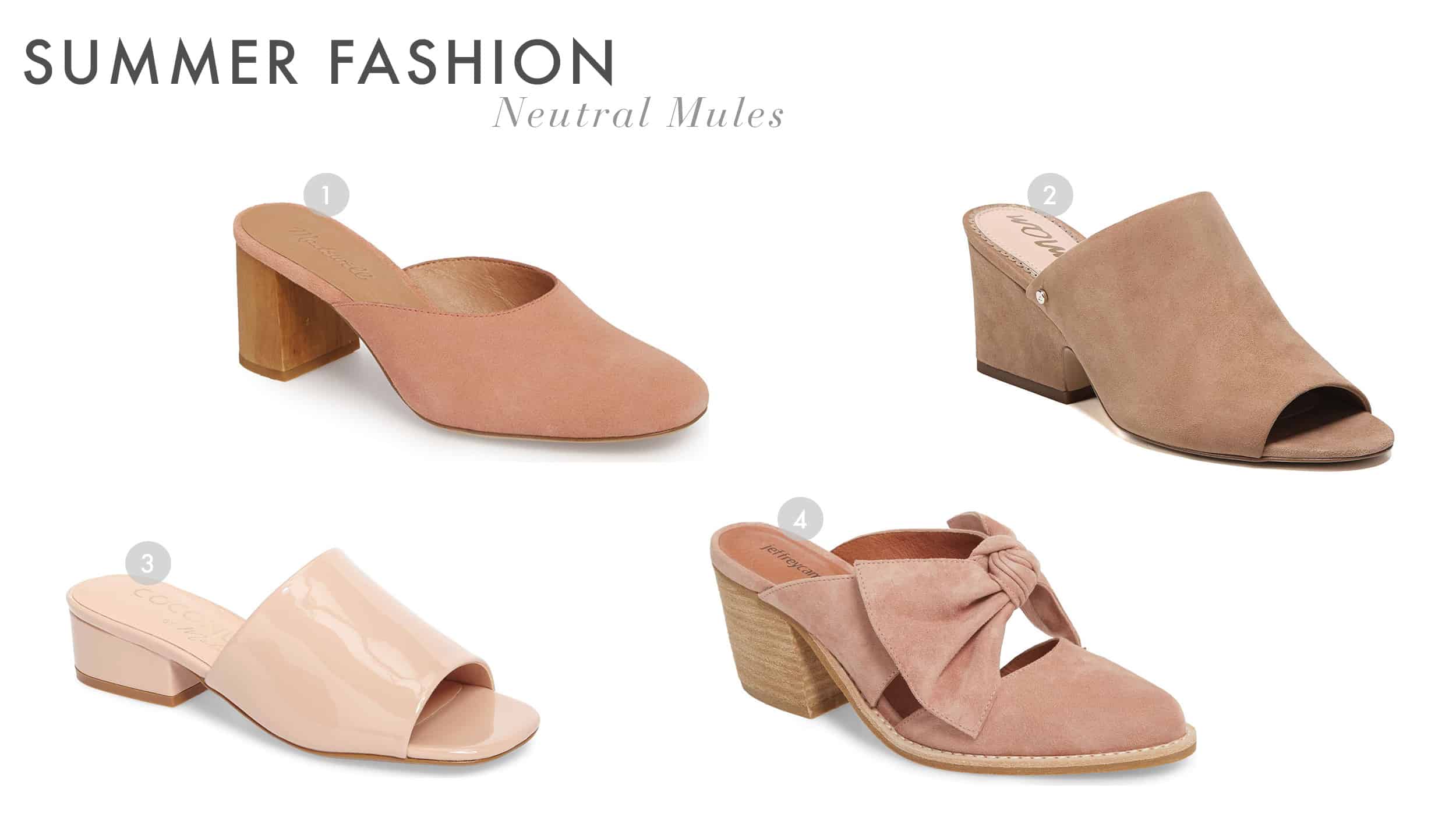 Emily Henderson Summer Fashion 2018 Neutral Shoes Slip Ons