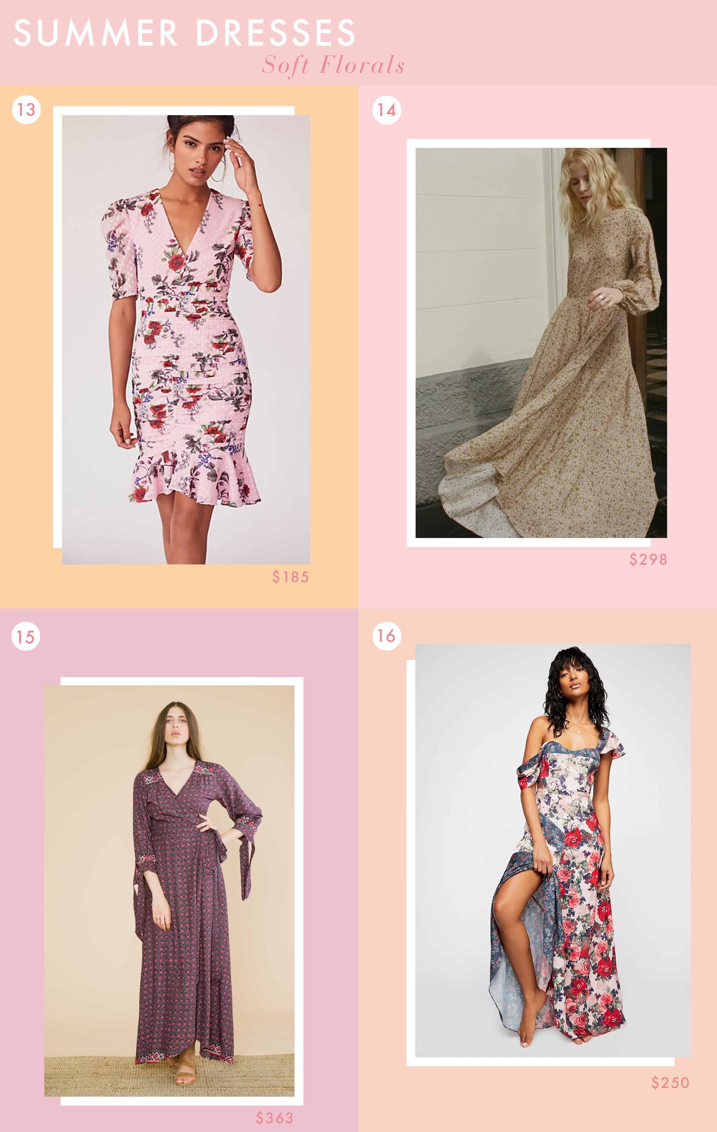 Emily Henderson Fashion Summer Dresses Soft Florals