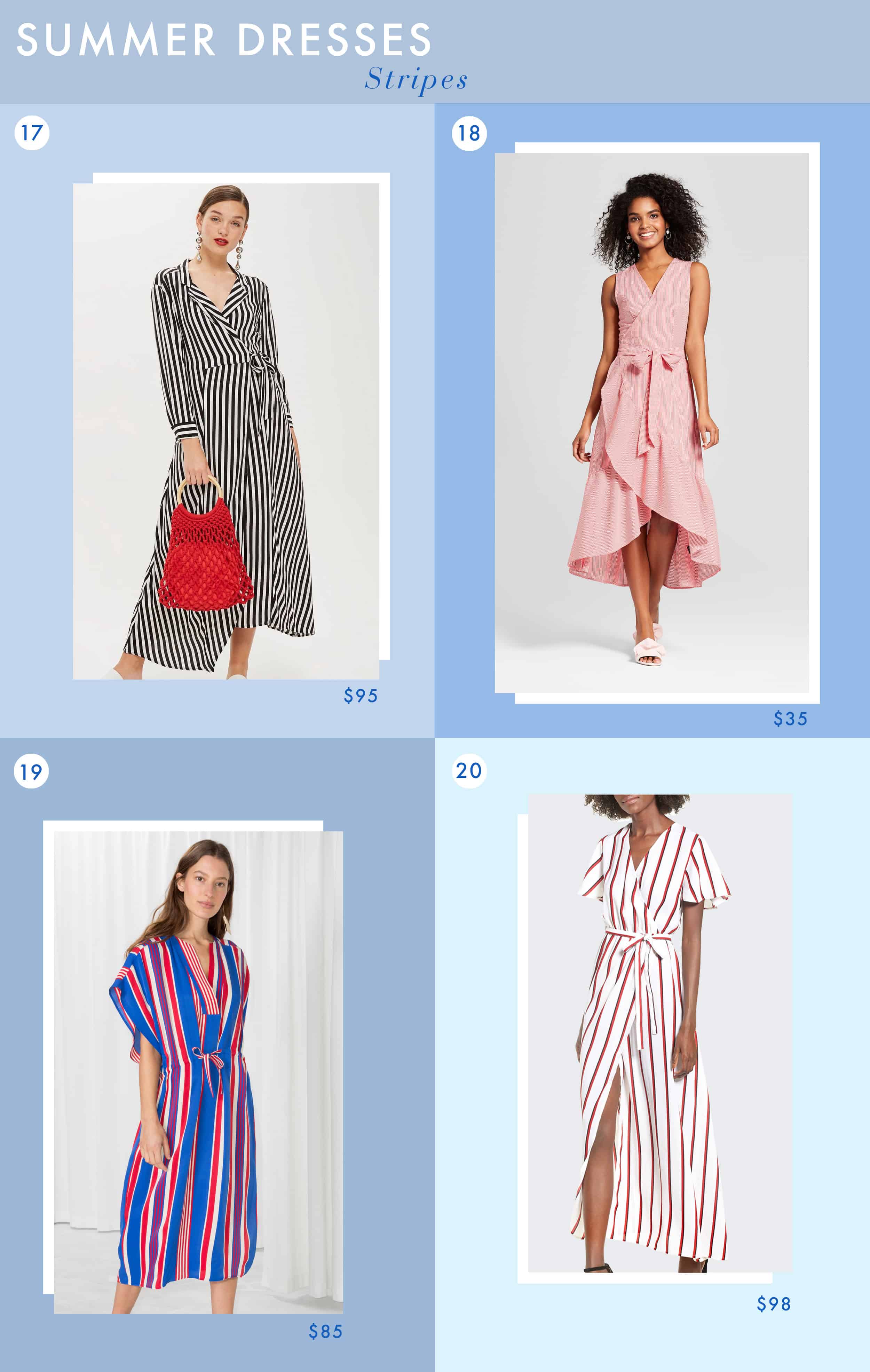 Emily Henderson Fashion Summer Dresses Stripes