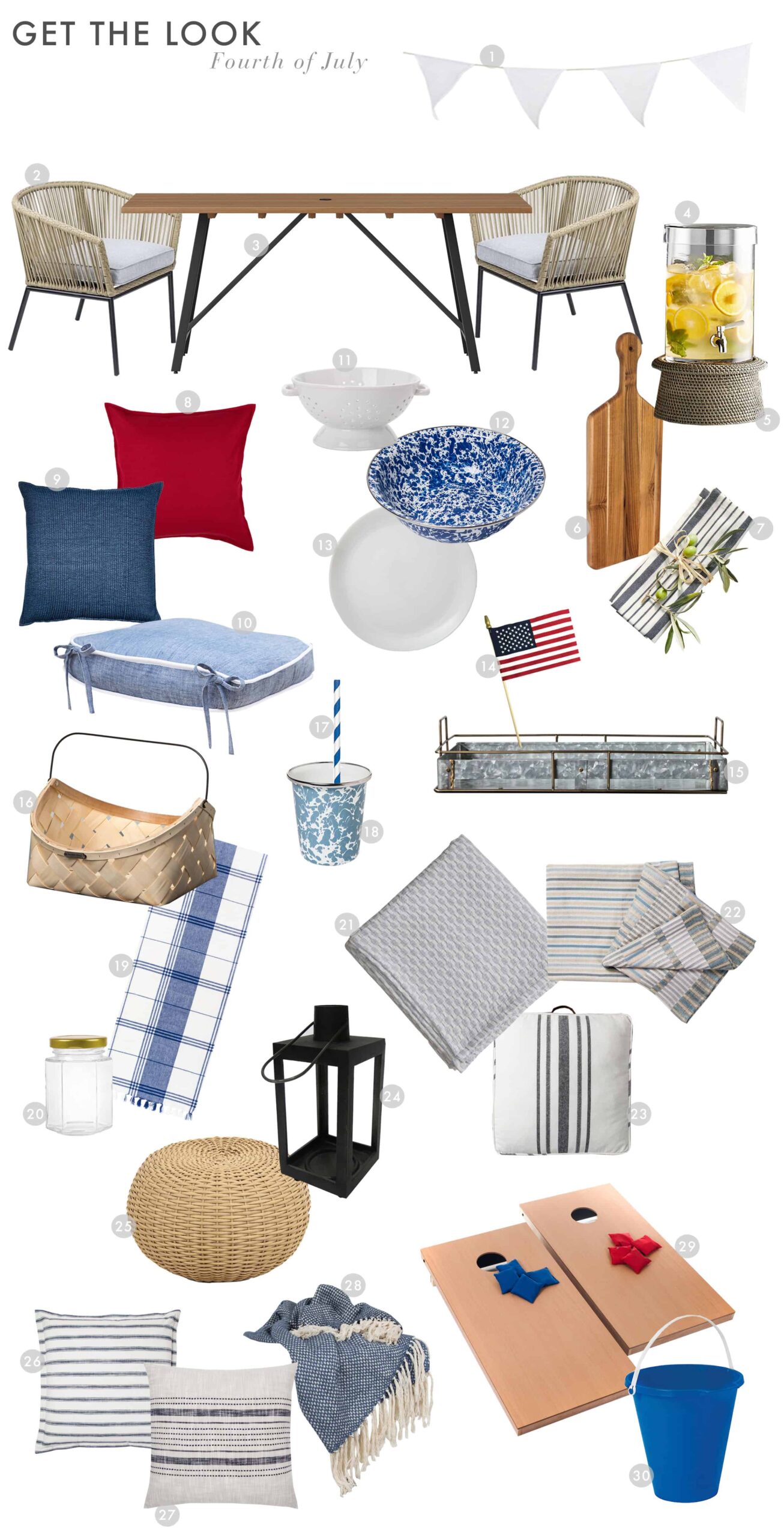 Emily Henderson Rachael Ray Fourth Of July Kids Get The Look 11
