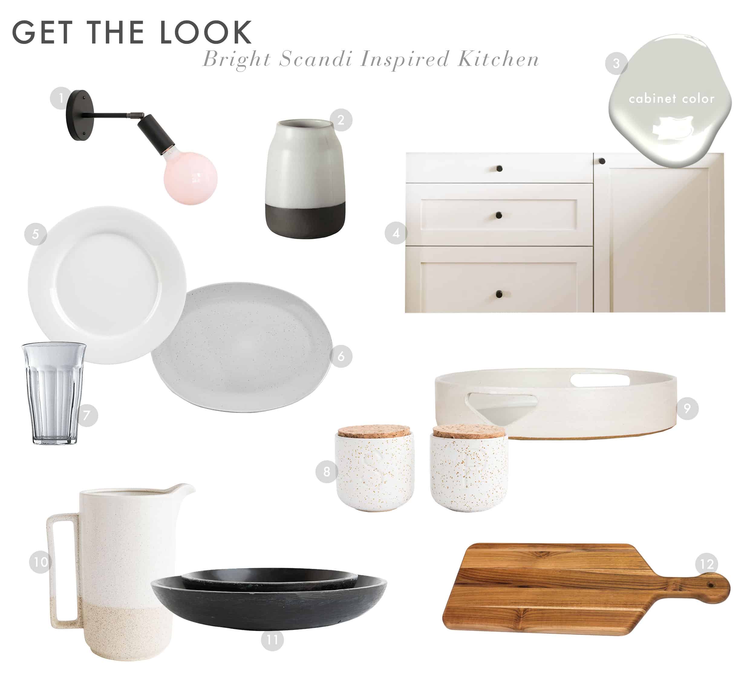 Get The Look Scandi House Kitchen