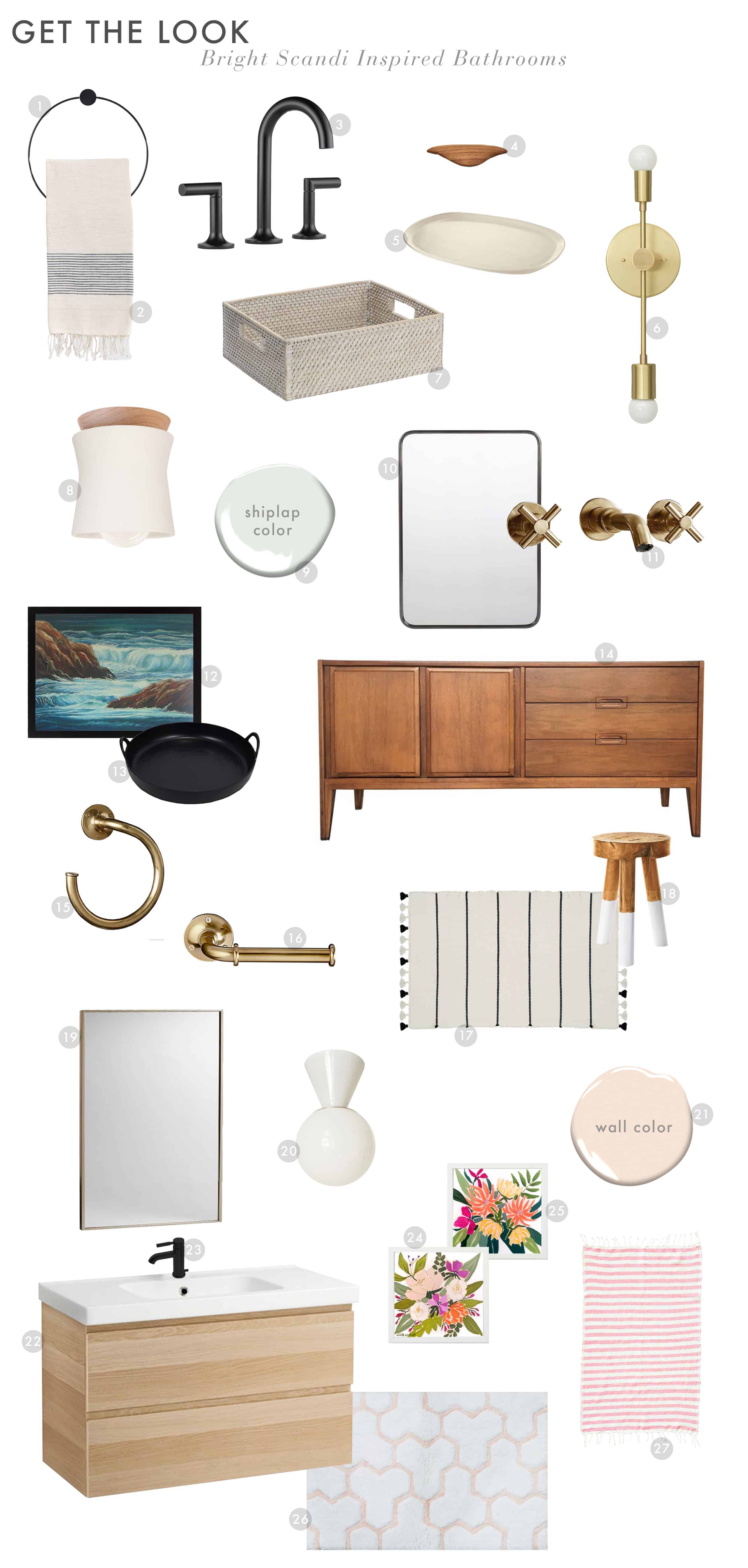 Get The Look Scandi House Master Bath 11