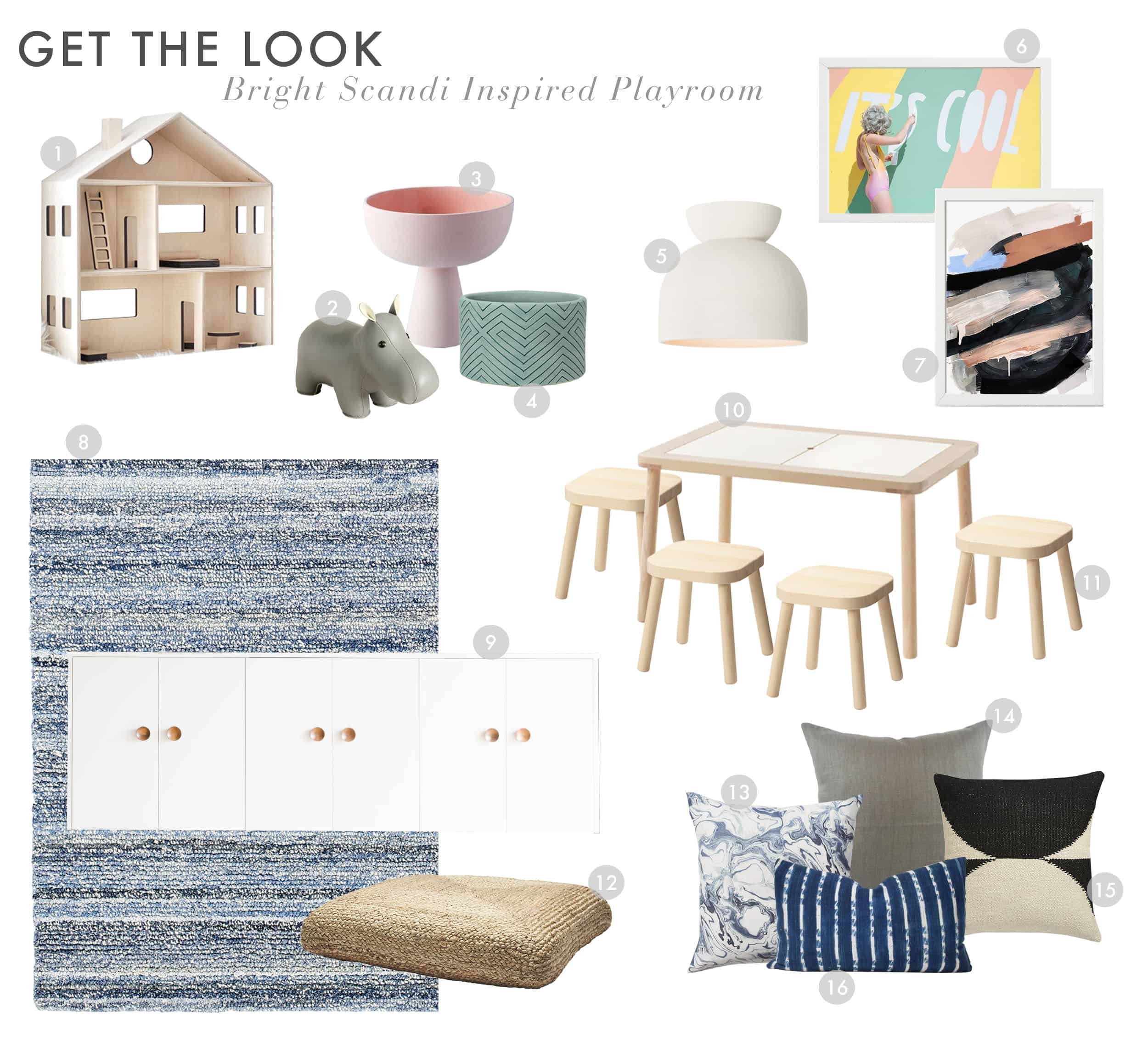 Get The Look Scandi House Playroom 1