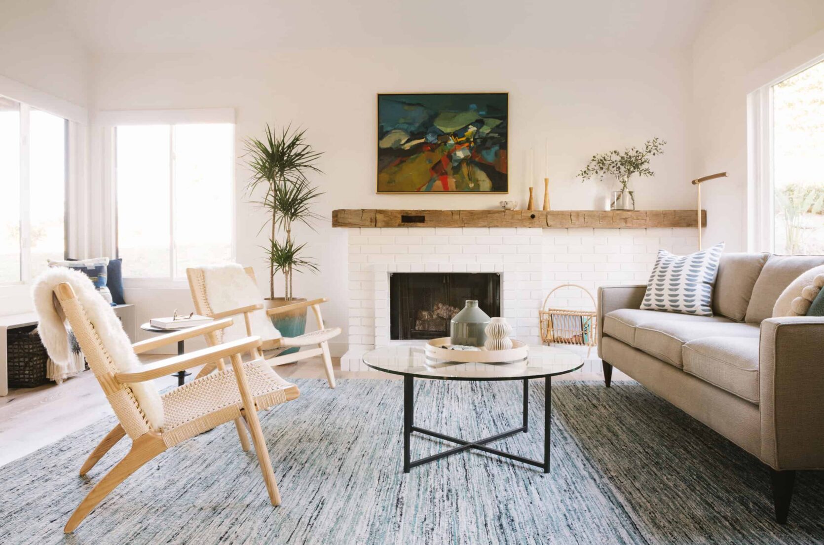 House Tour A MidCentury Modern Inspired Home + Get The Look Emily Henderson