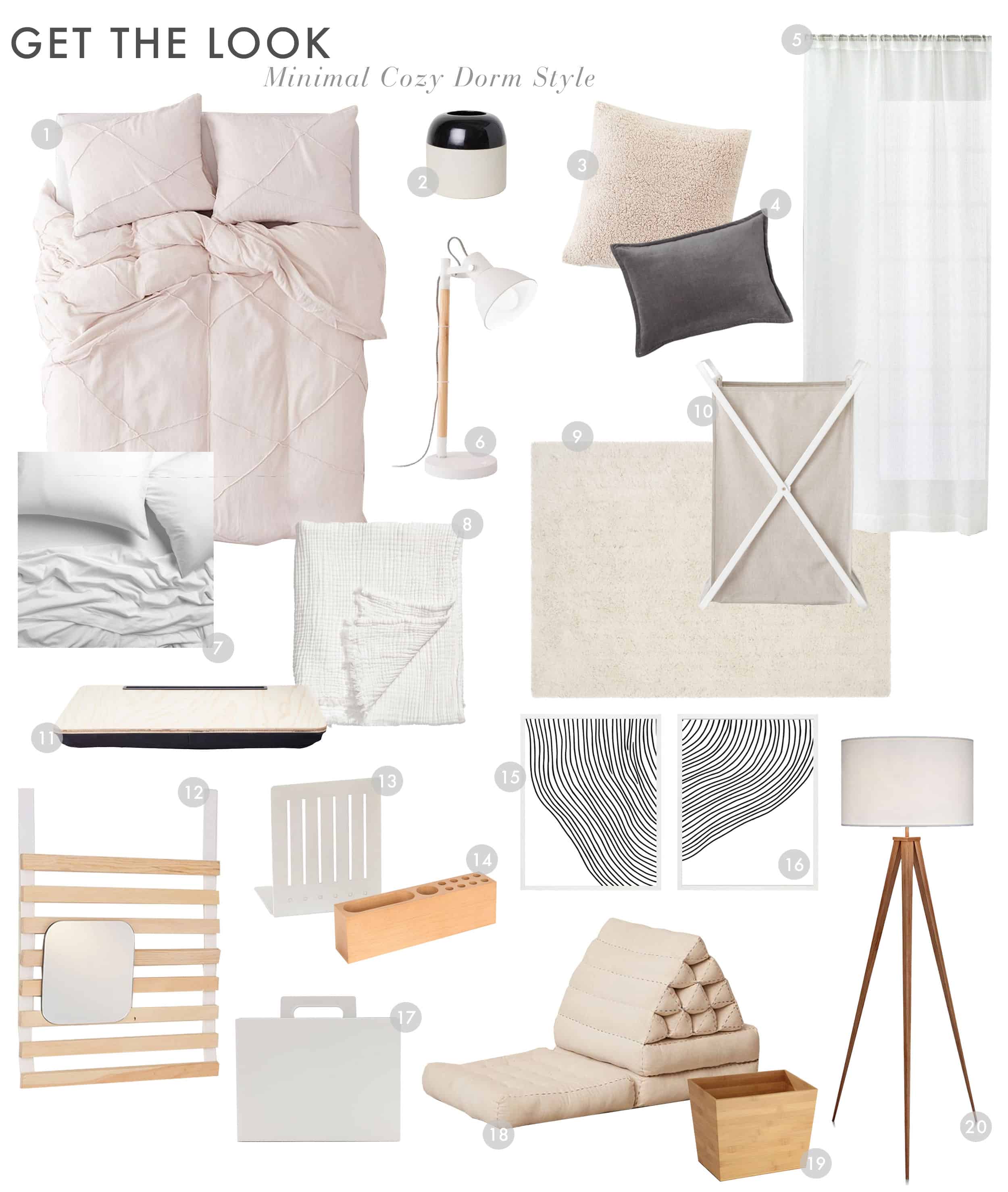 Dorm Room Minimal Cozy1