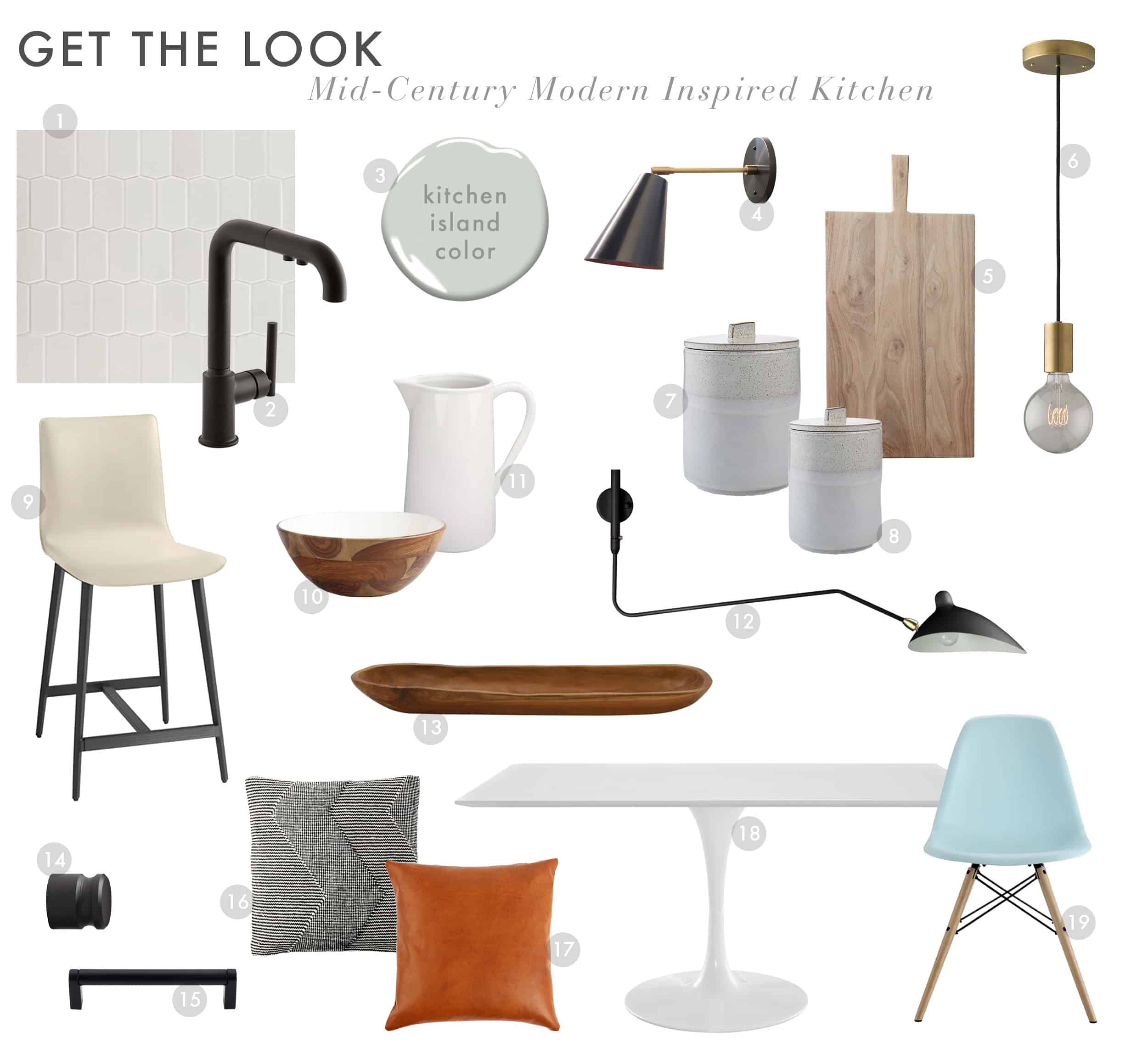Emily Henderson Get The Look Modern Scandi House Sam Gluck Kitchen