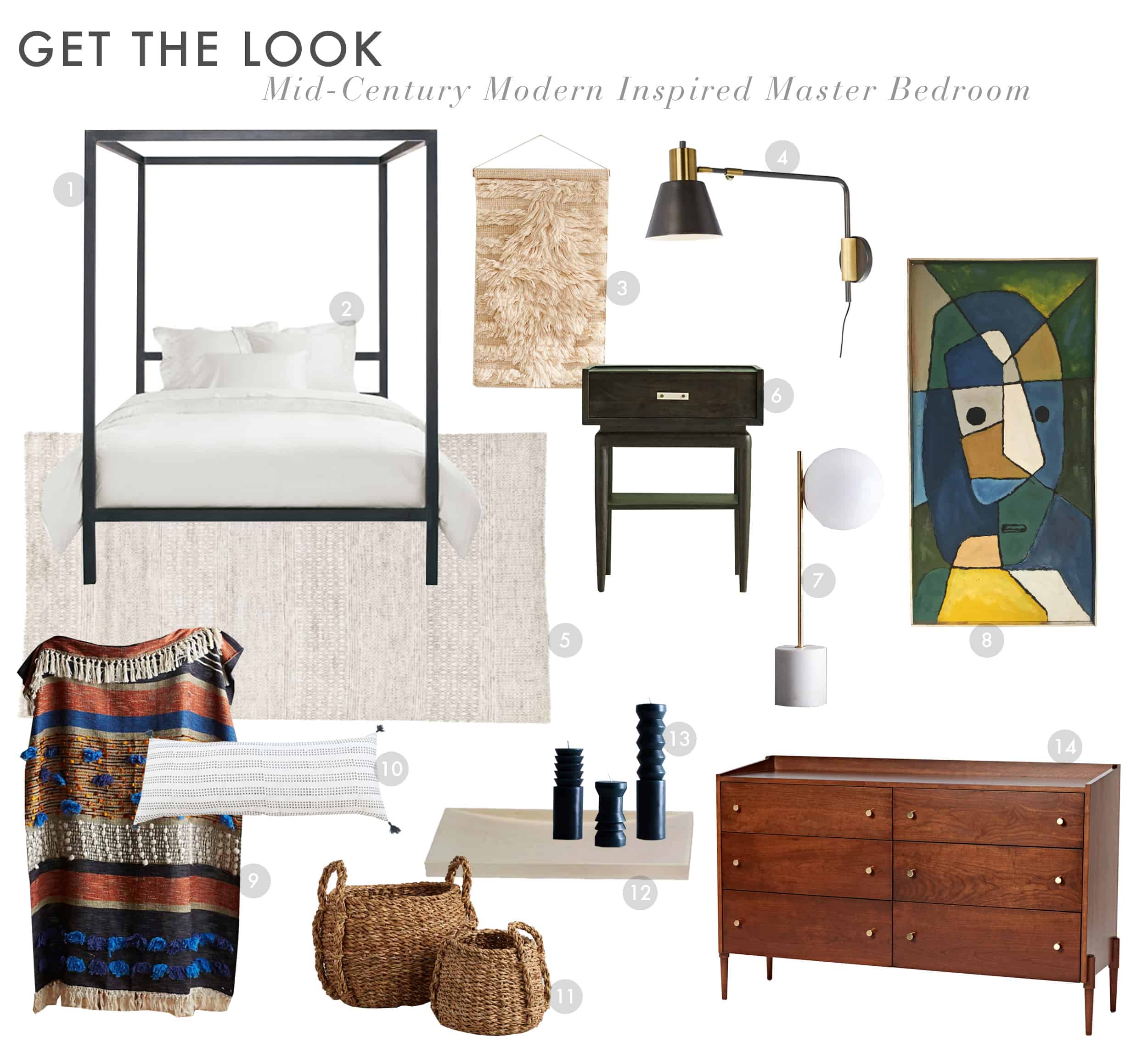 Emily Henderson Get The Look Modern Scandi House Sam Gluck Master Bedroom
