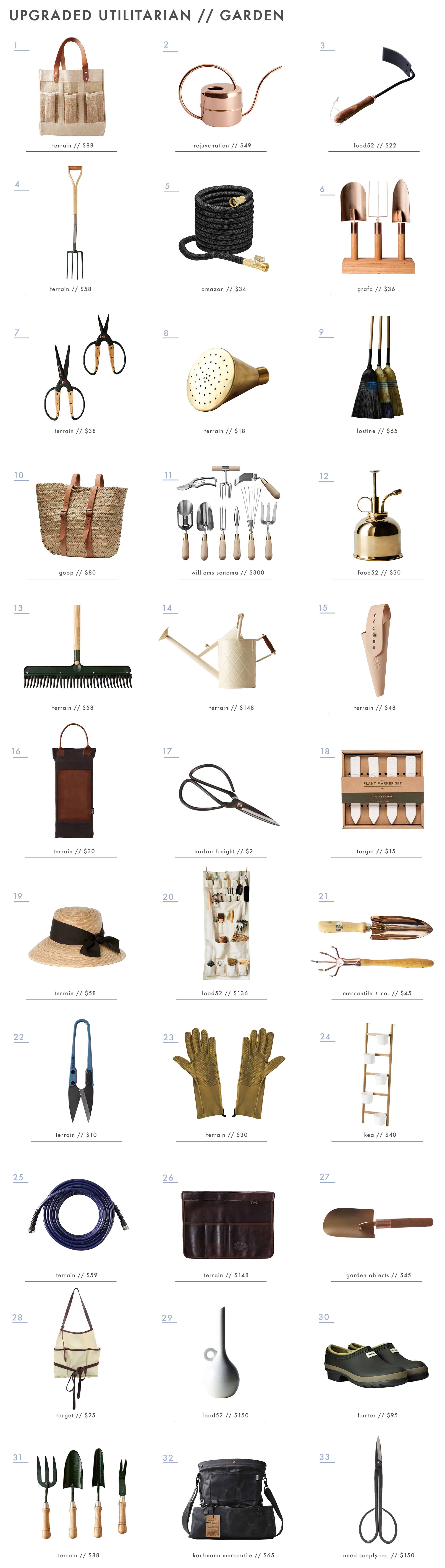 Emily Henderson Roundup Upgraded Utilitarian Garden 1