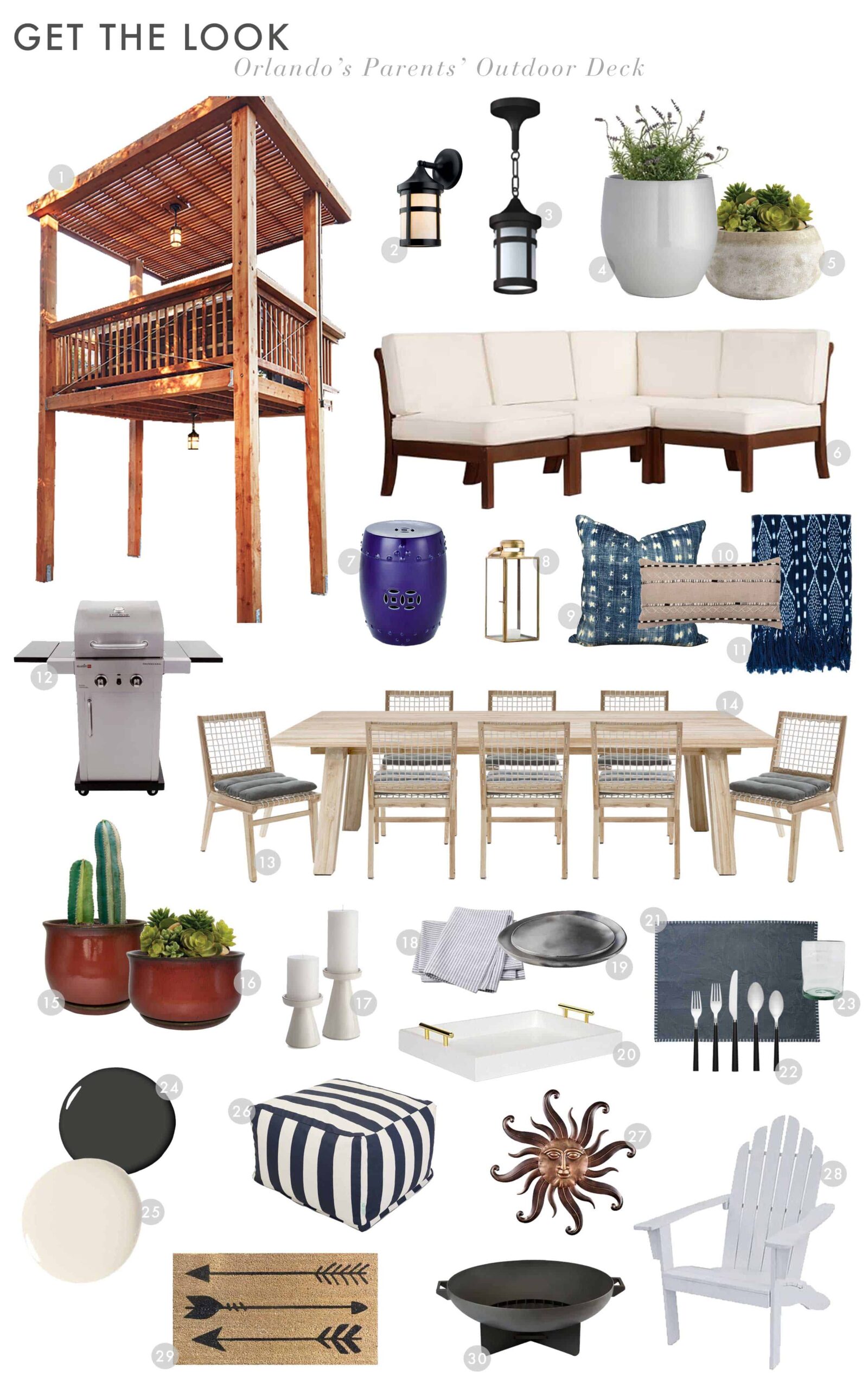 Emily Henderson Get The Look Orlando Soria Outdoor Deck Reveal
