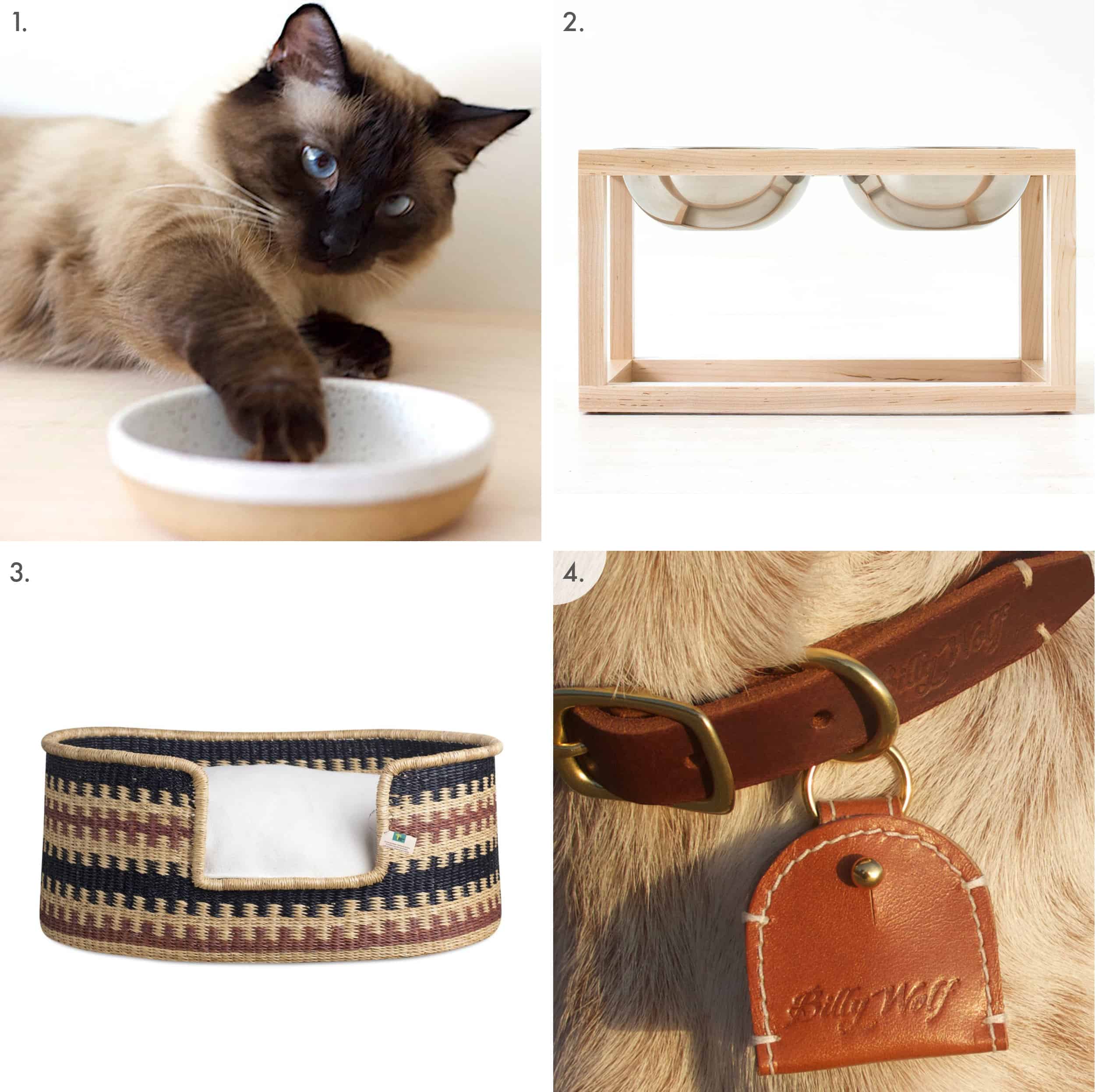 Pet Feeding Bowls Dog Bed