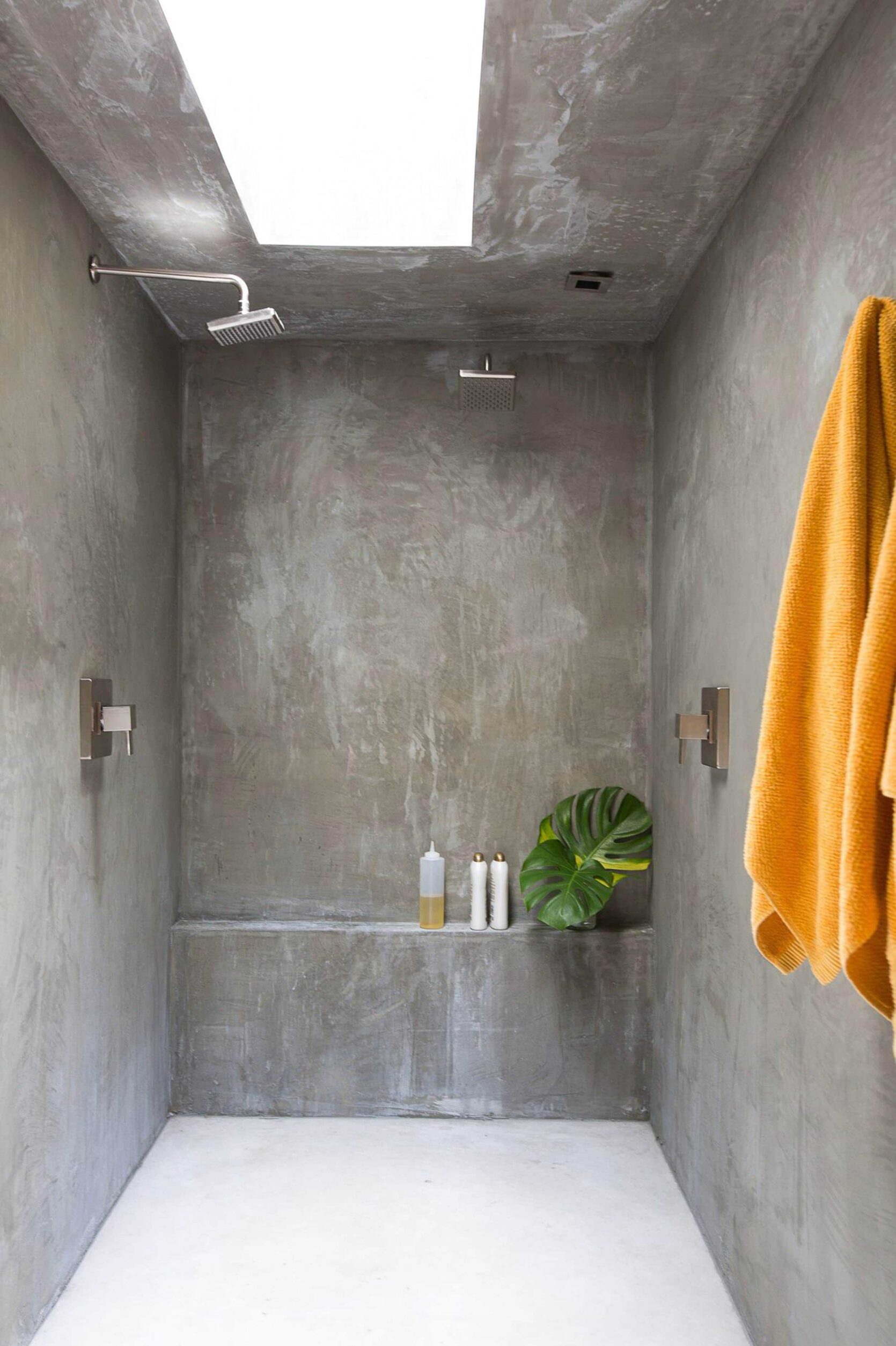 Concrete Plaster Shower