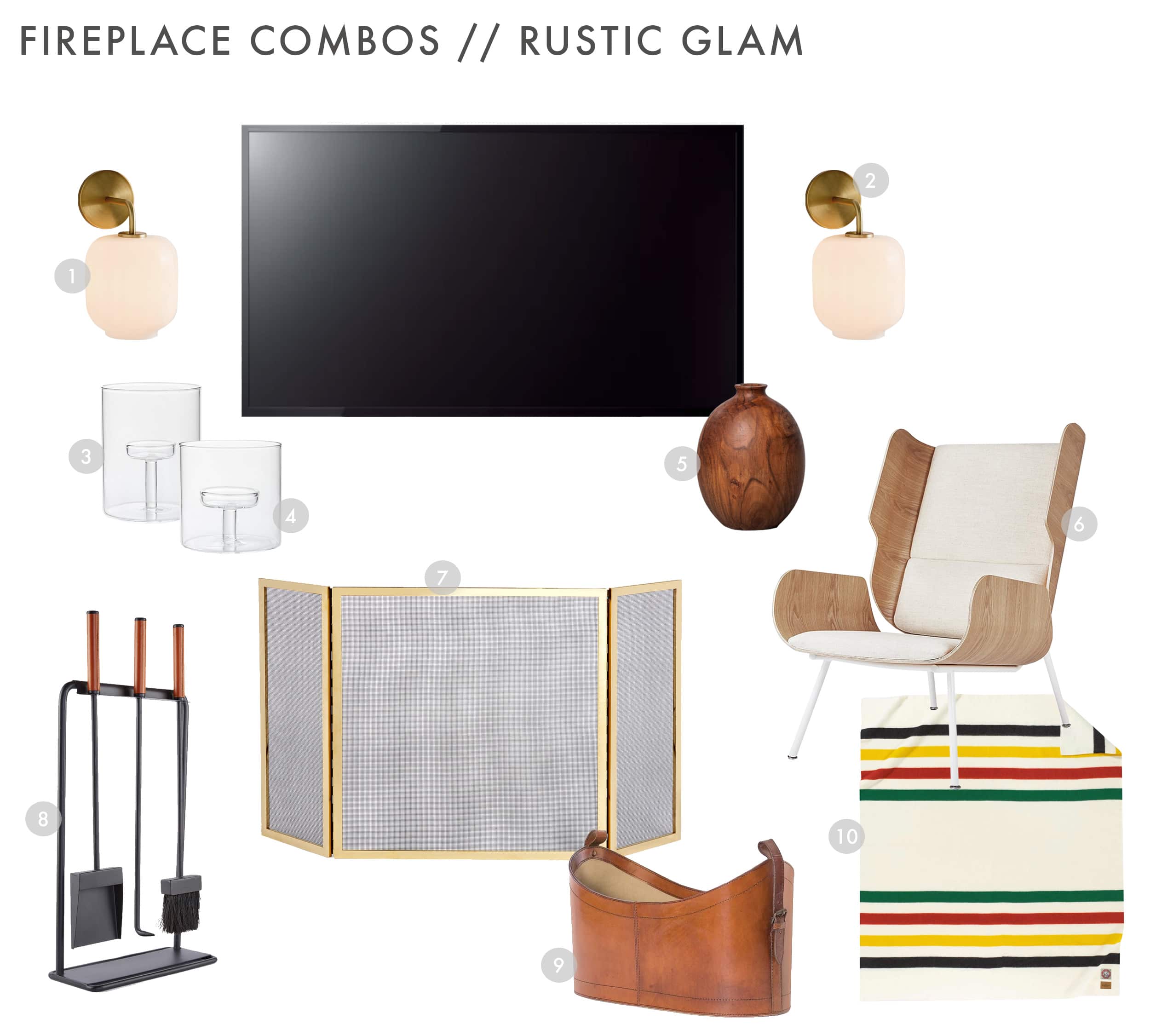Emily Henderson Design Combos Rustic Glam