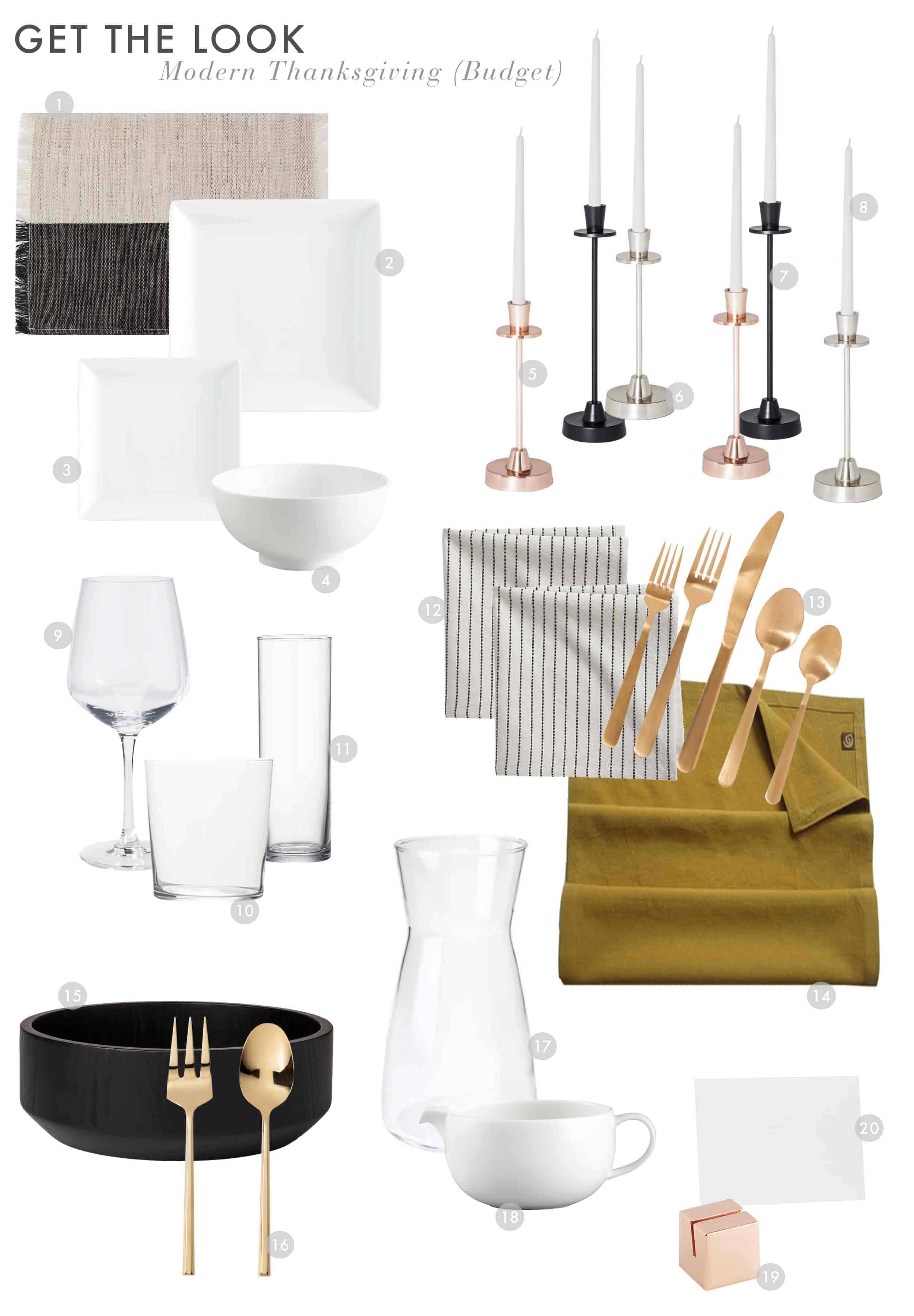 Emily Henderson Budget Thanksgiving Modern Budget2