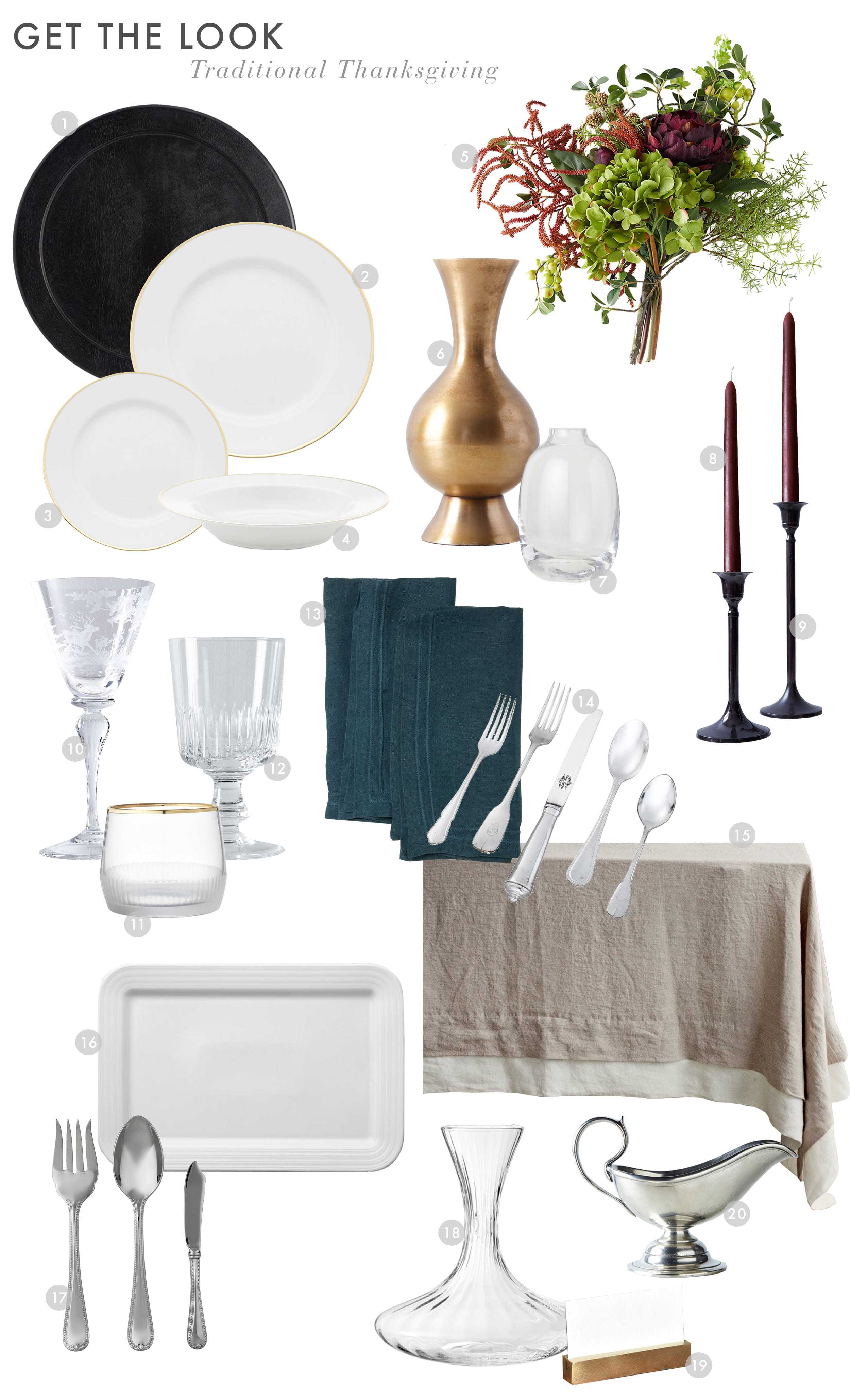 Emily Henderson Budget Thanksgiving Traditional