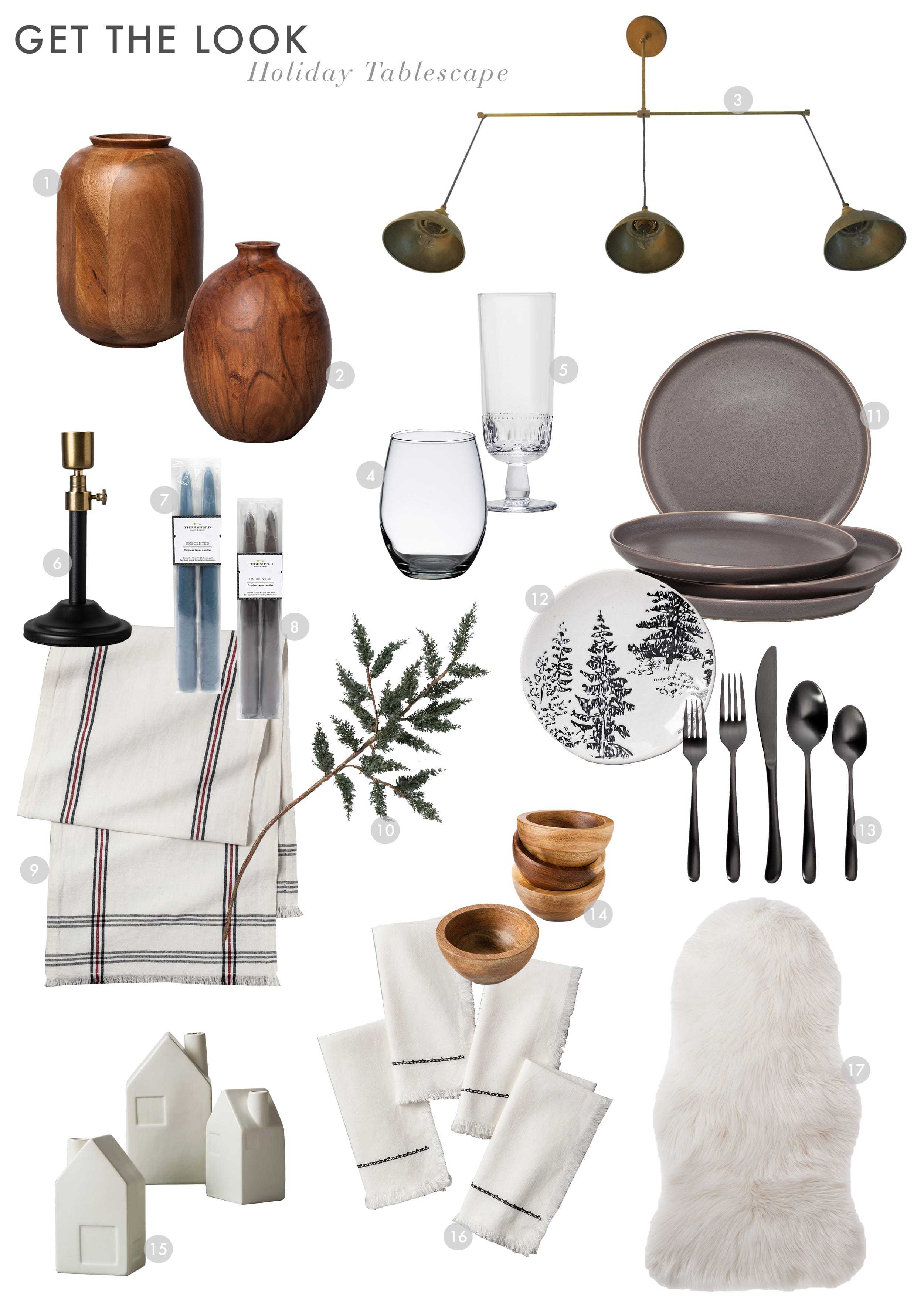 Emily Henderson Holiday Tablescape House Beautiful Get The Look