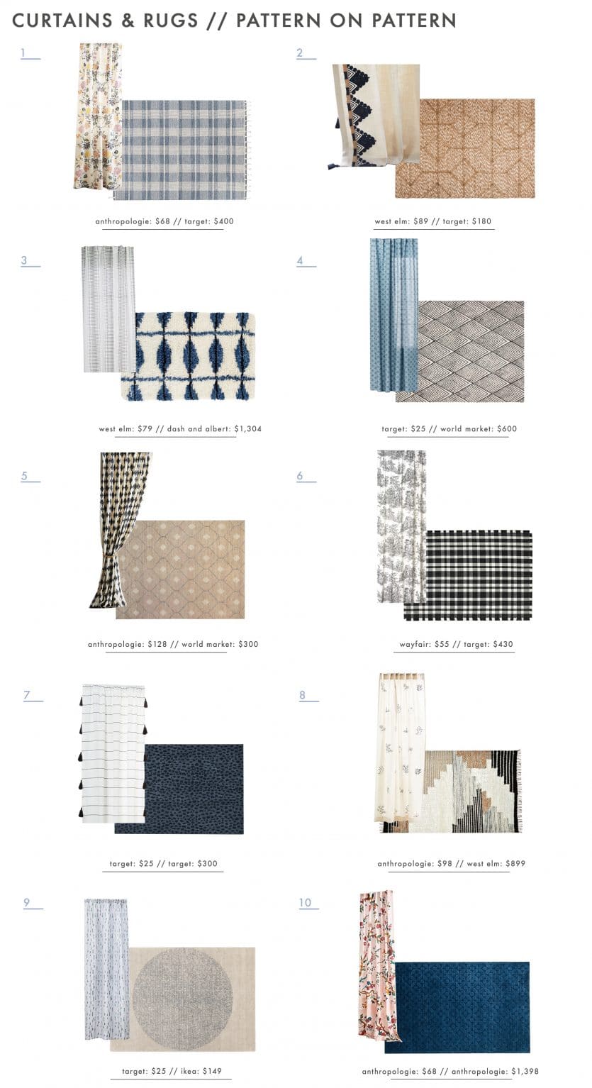 Curtain Rug Power Couples: How to Expertly Pair Curtains & Rugs (+ 30 Combos to Try ...