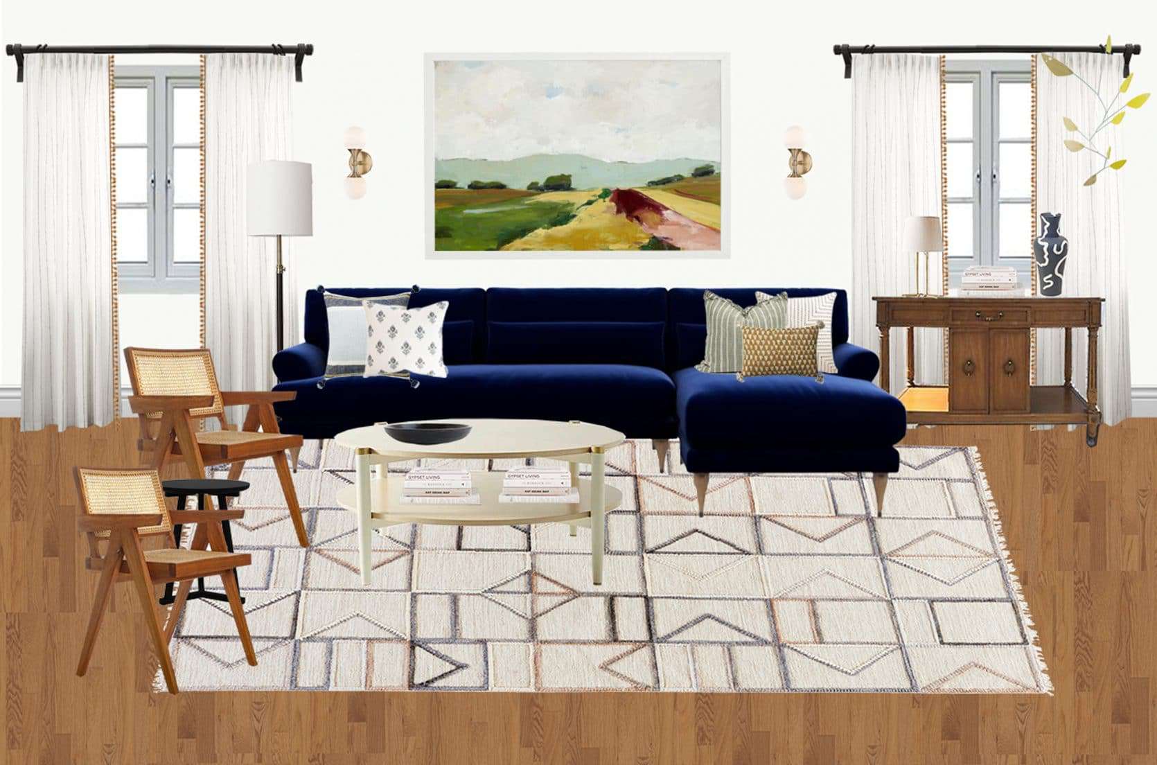 Introducing...Arlyn's Living & Dining Room Makeover Takeover - Emily ...