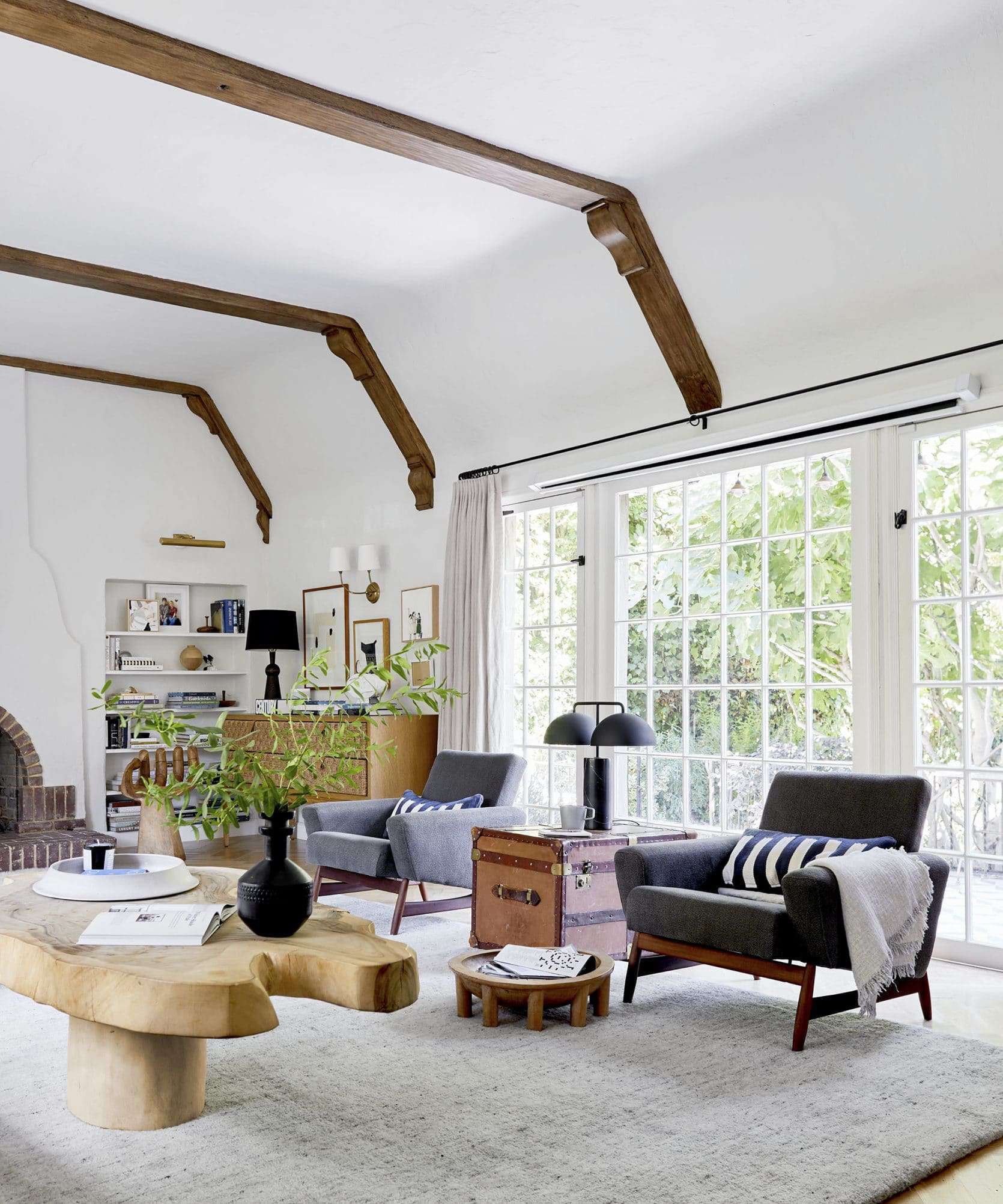 A Quick Update: The Changes I've Made to My LA Living Room - Emily ...